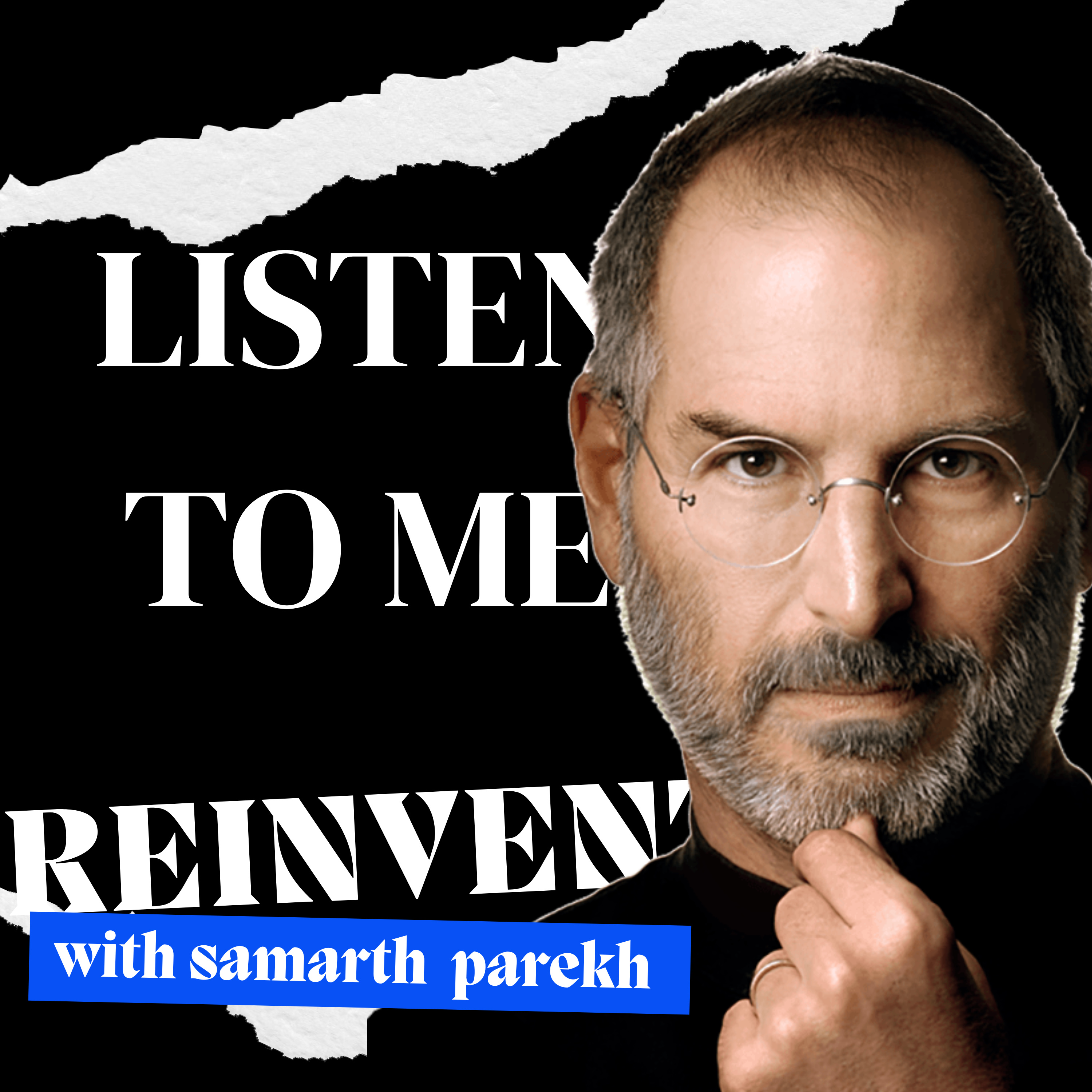Steve jobs speech and learnings.  episode artwork