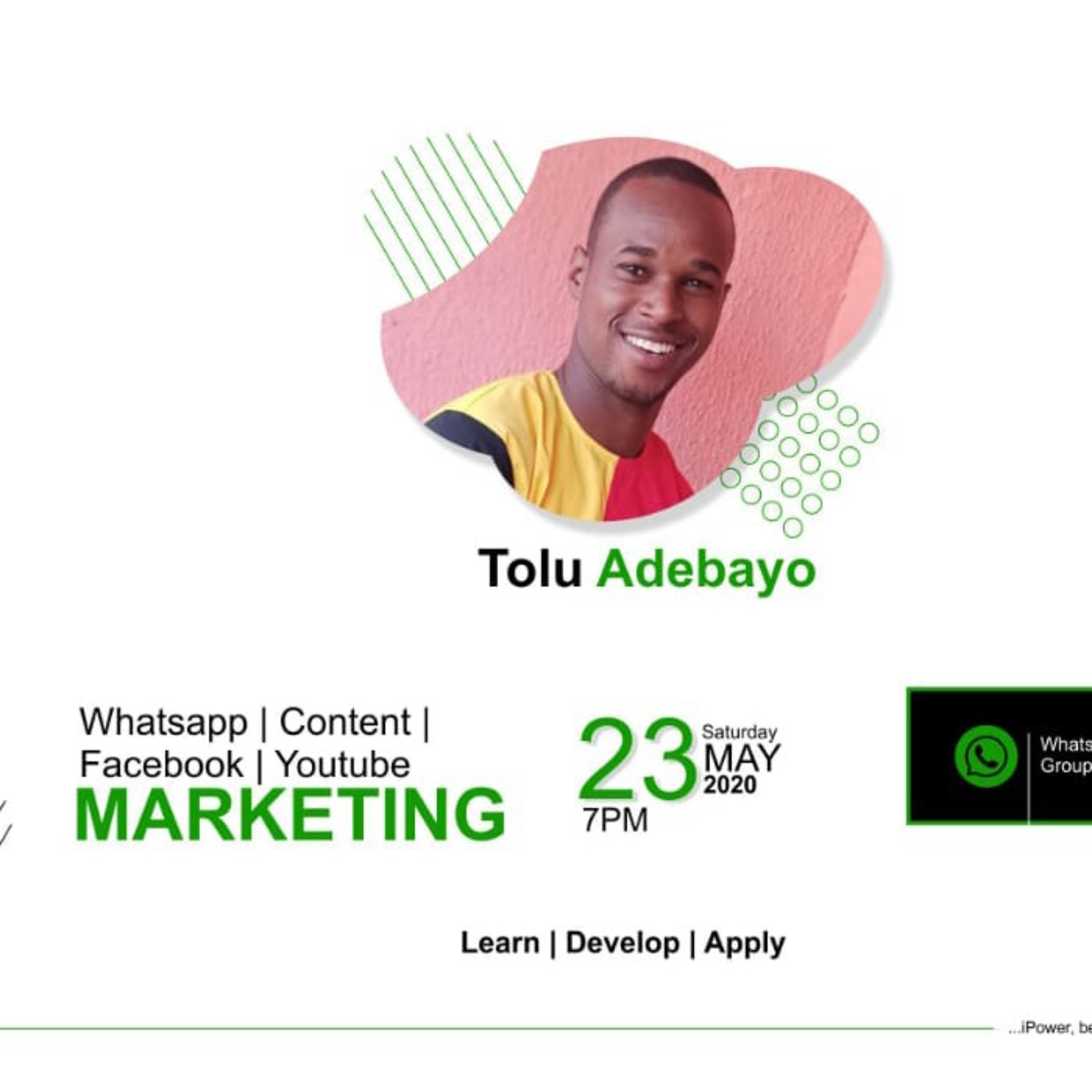 Success Mindset | Tolu Adebayo