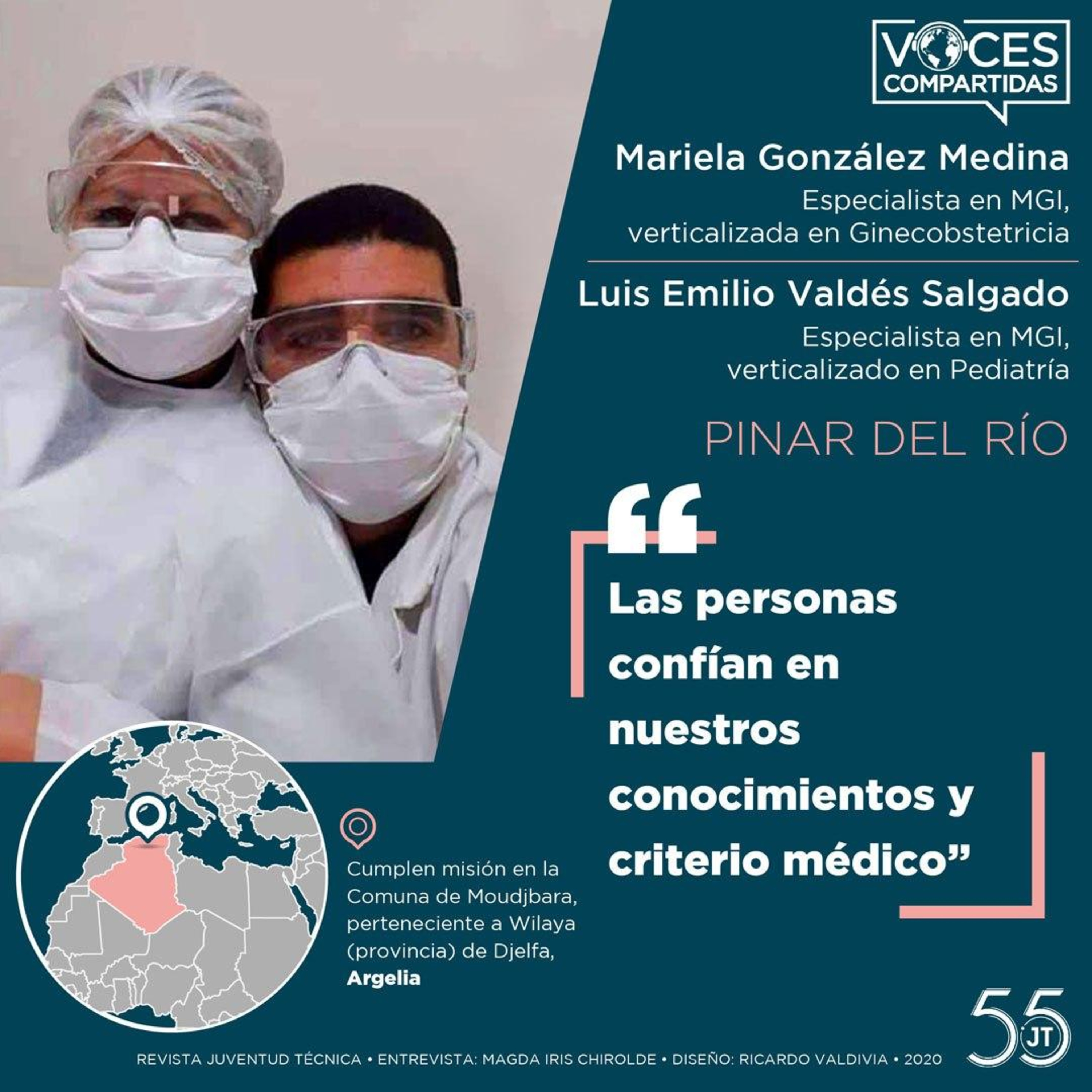 Voces Compartidas: médicos cubanos contra la Covid-19