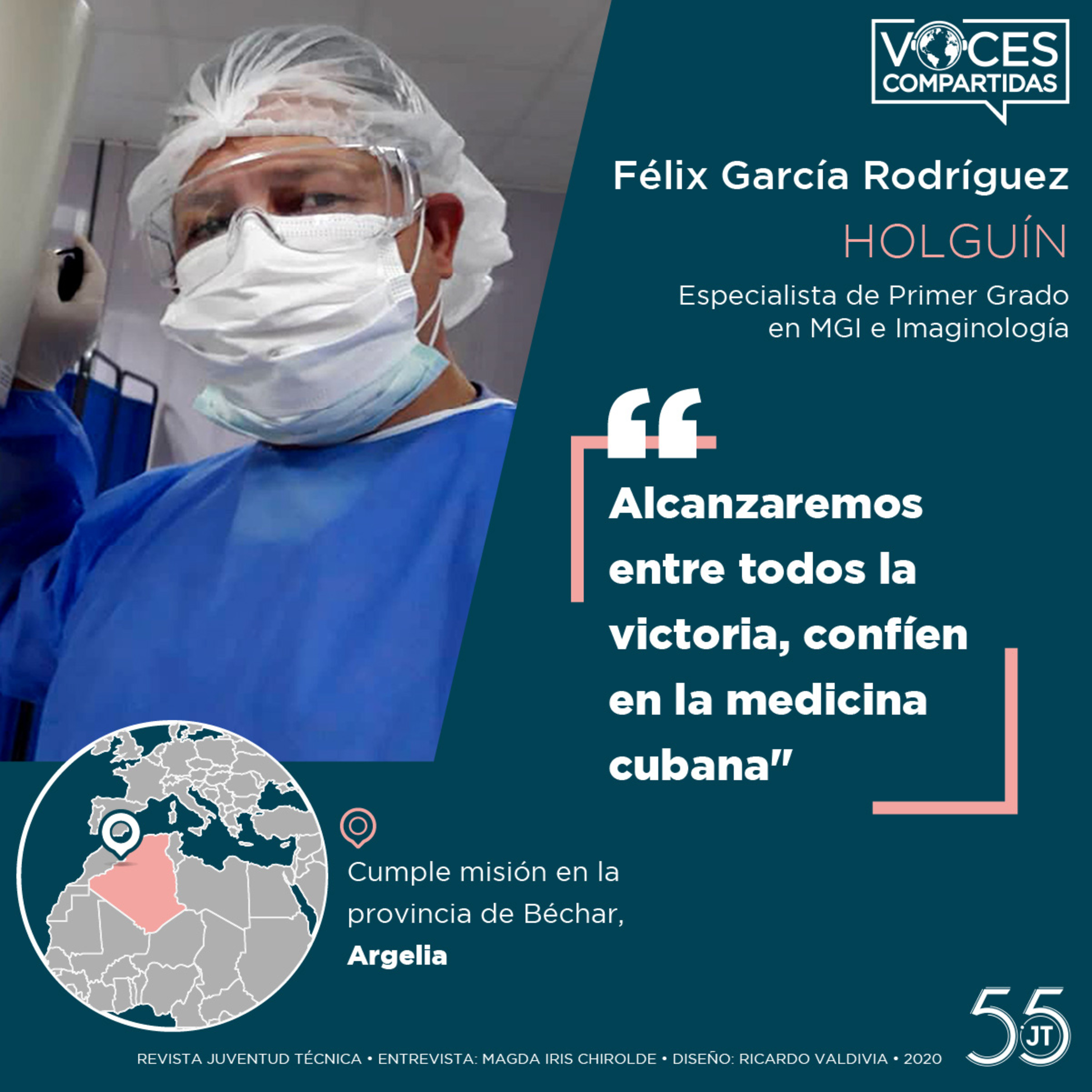 Voces Compartidas: médicos cubanos contra la Covid-19