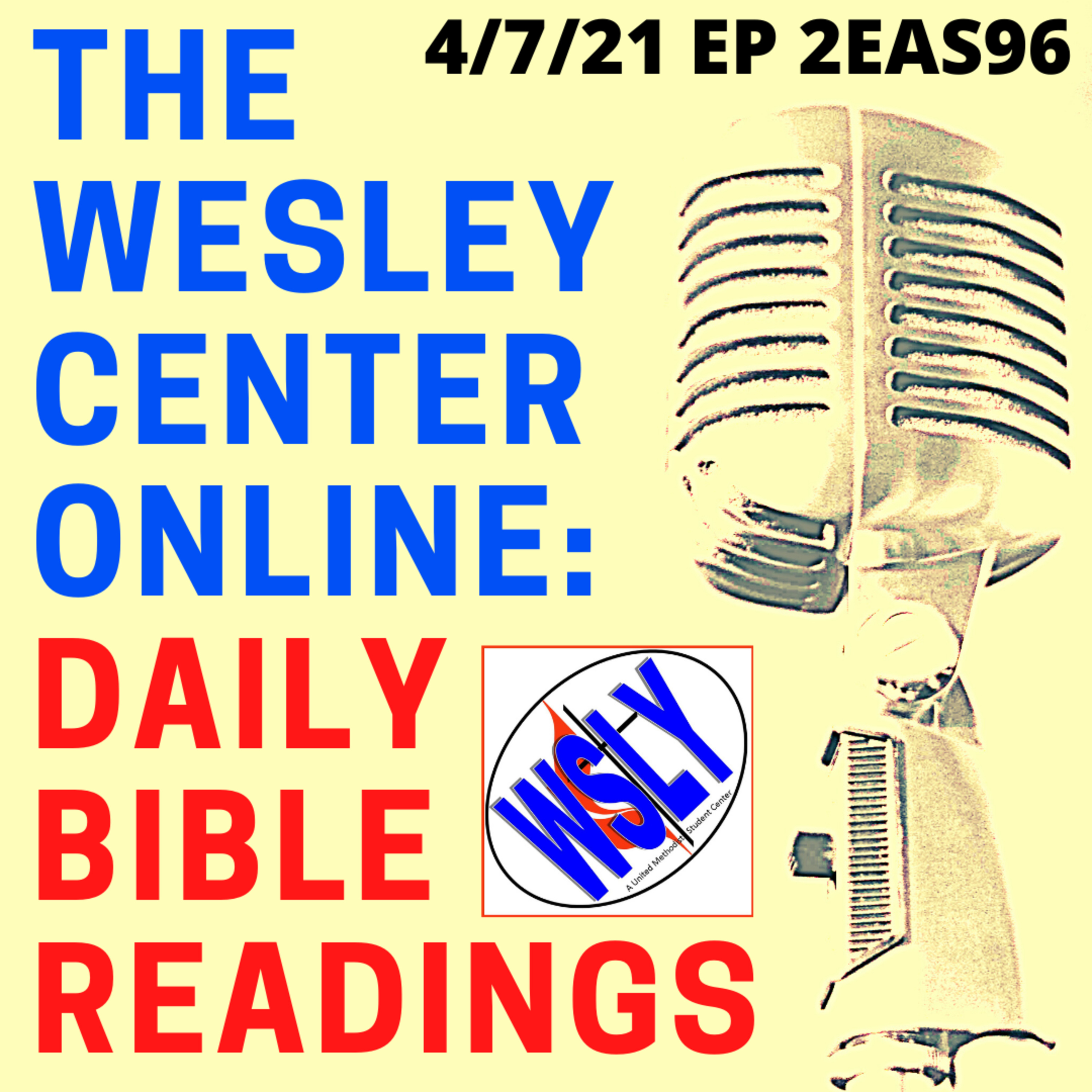 Daily Bible Readings With the Wesley Center at Chattanooga