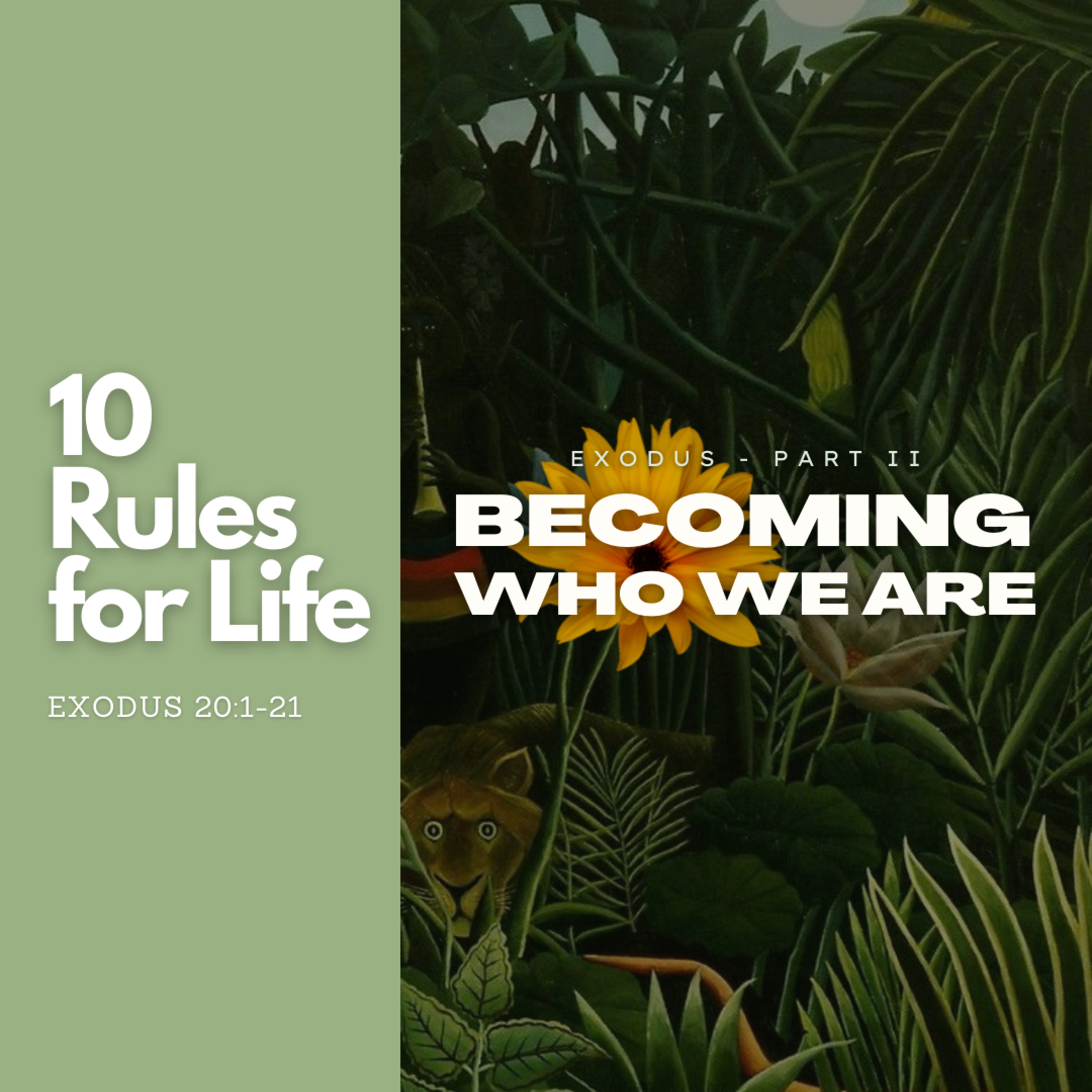 10 Rules For Life - Exodus 20:1-21 episode artwork