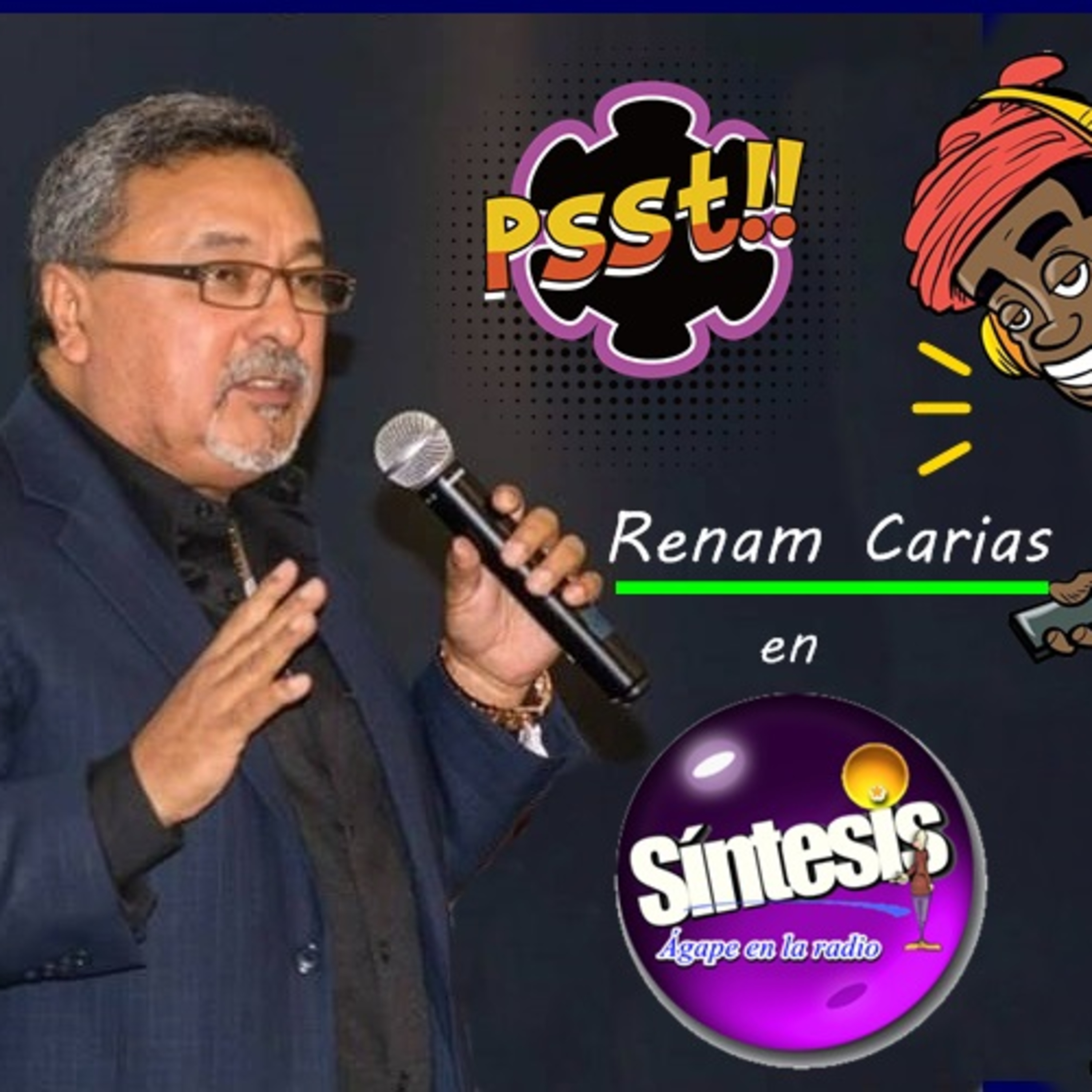 Renan Carias en "Síntesis" episode artwork