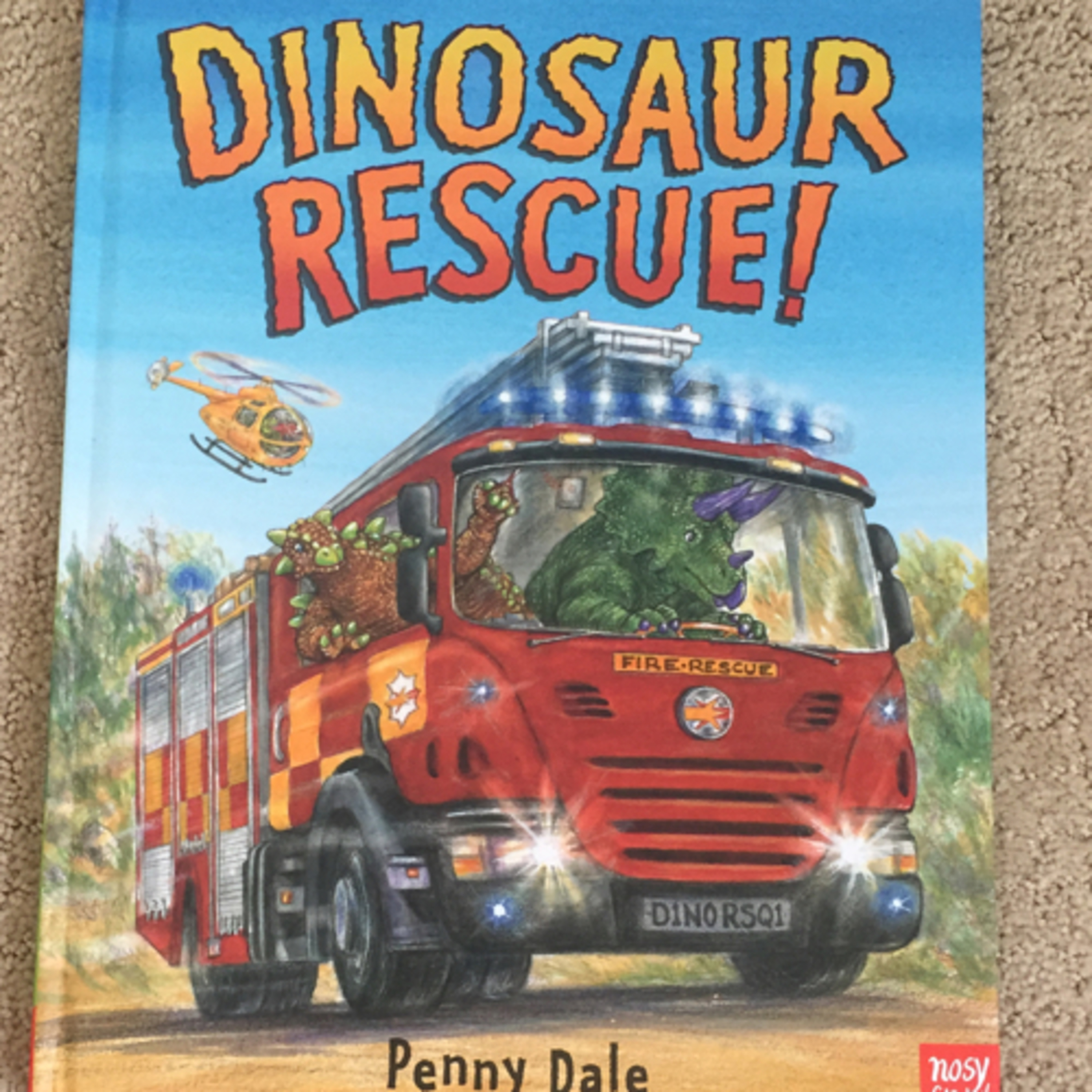 Story time for Kids: Dinosaur Rescue! by Penny Dale