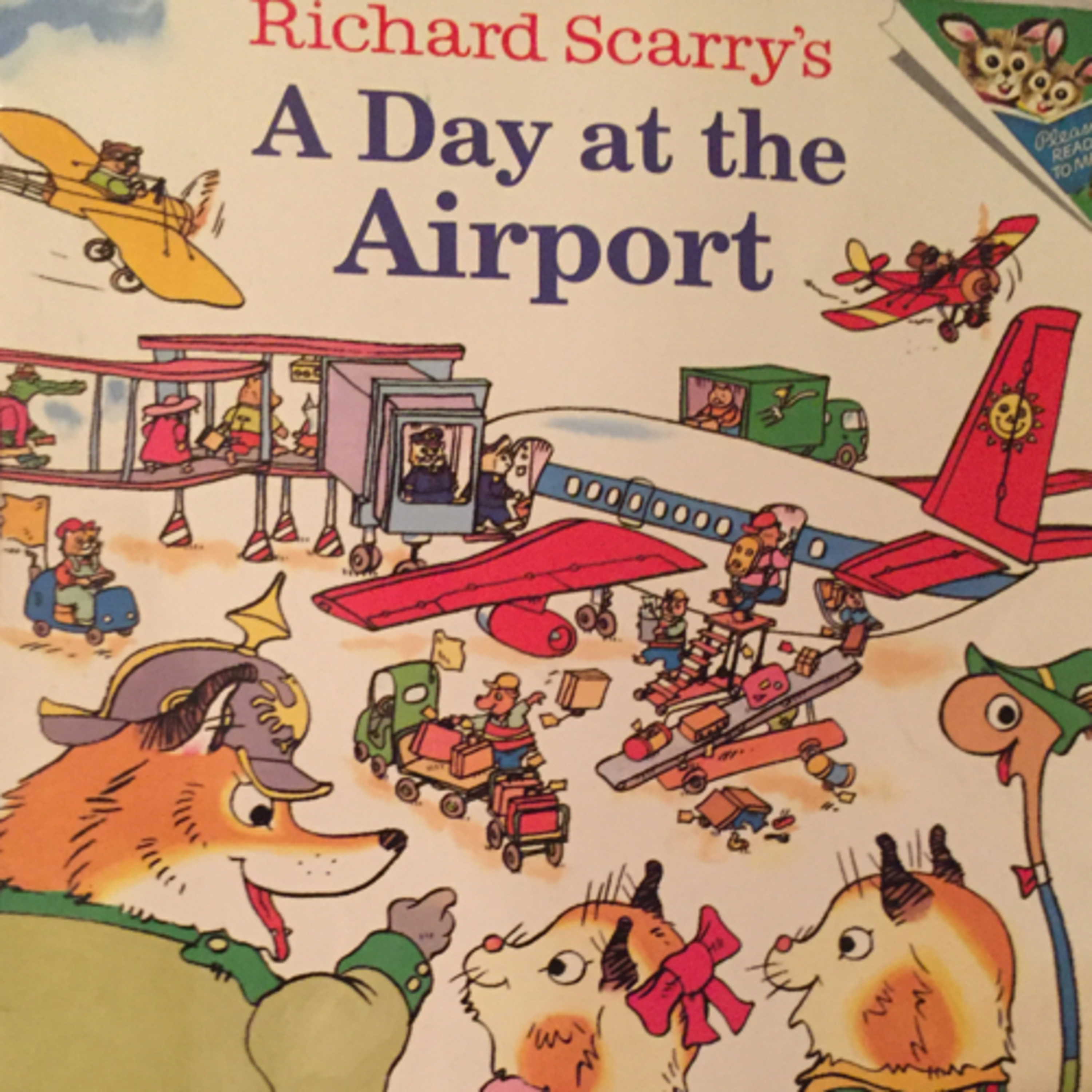 Story Time for Kids: A Day at the Airport by Richard Scarry episode artwork