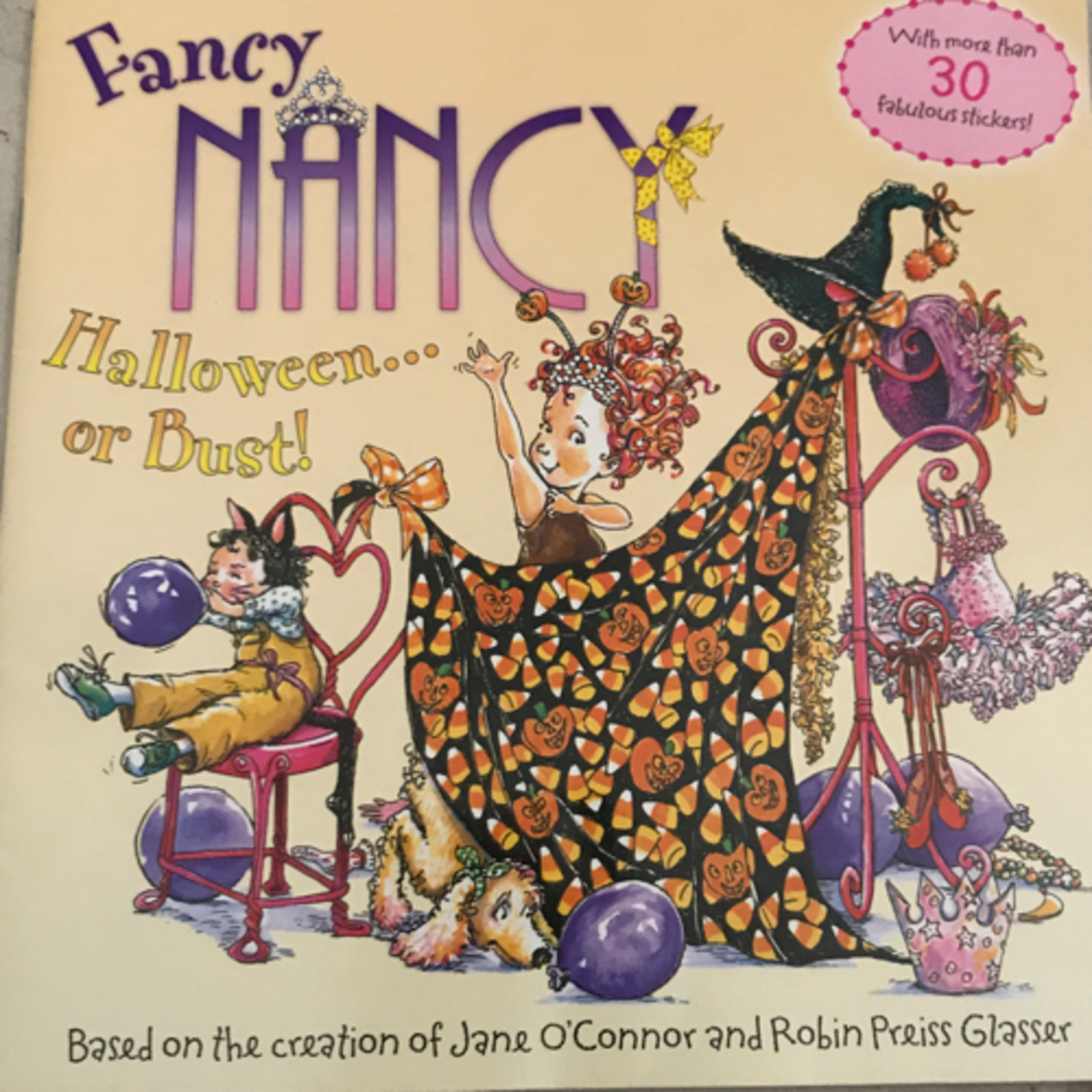 Story time for kids: Fancy Nancy Halloween...or Bust! by Jane O’Connor episode artwork