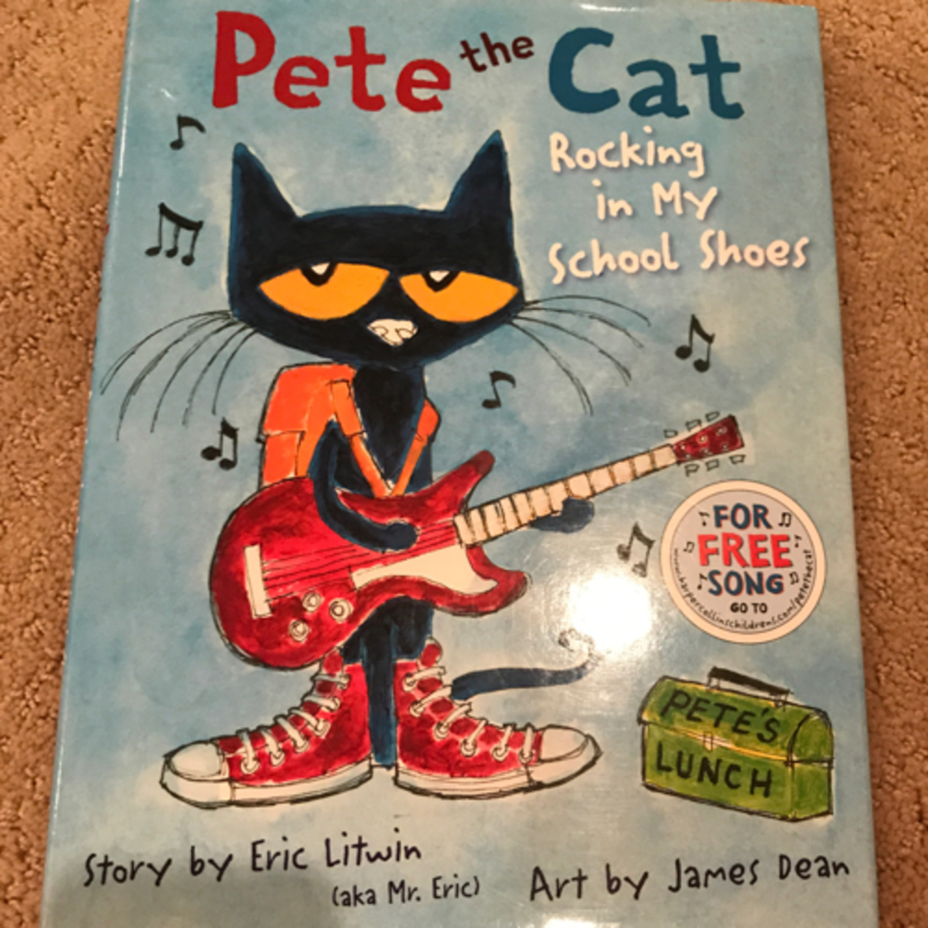 Story time for kids: Pete the Cat Rocking in My School Shoes by Eric Litwin