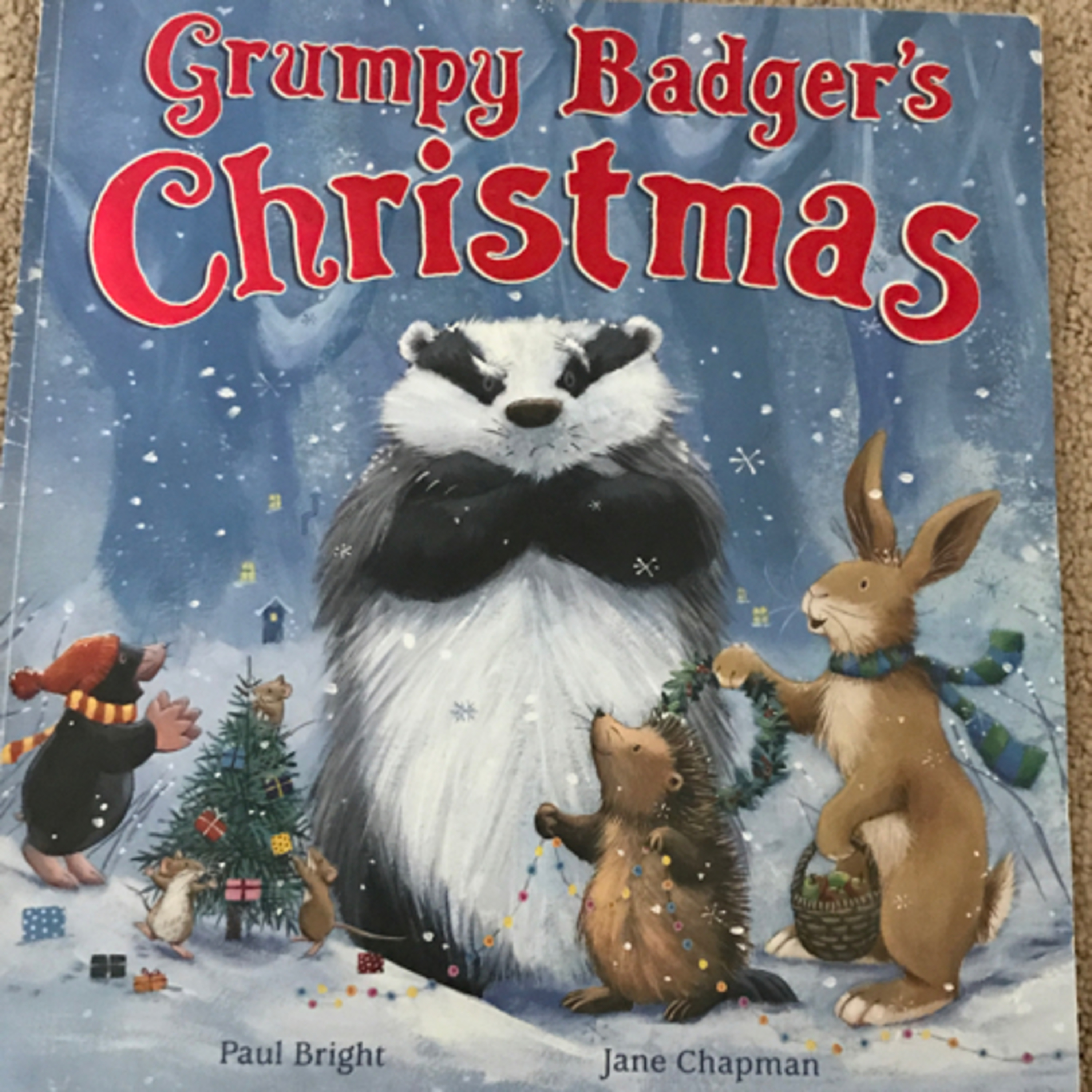 Story Time For Kids: Grumpy Badgers Christmas by Paul Bright and Jane Chapman episode artwork
