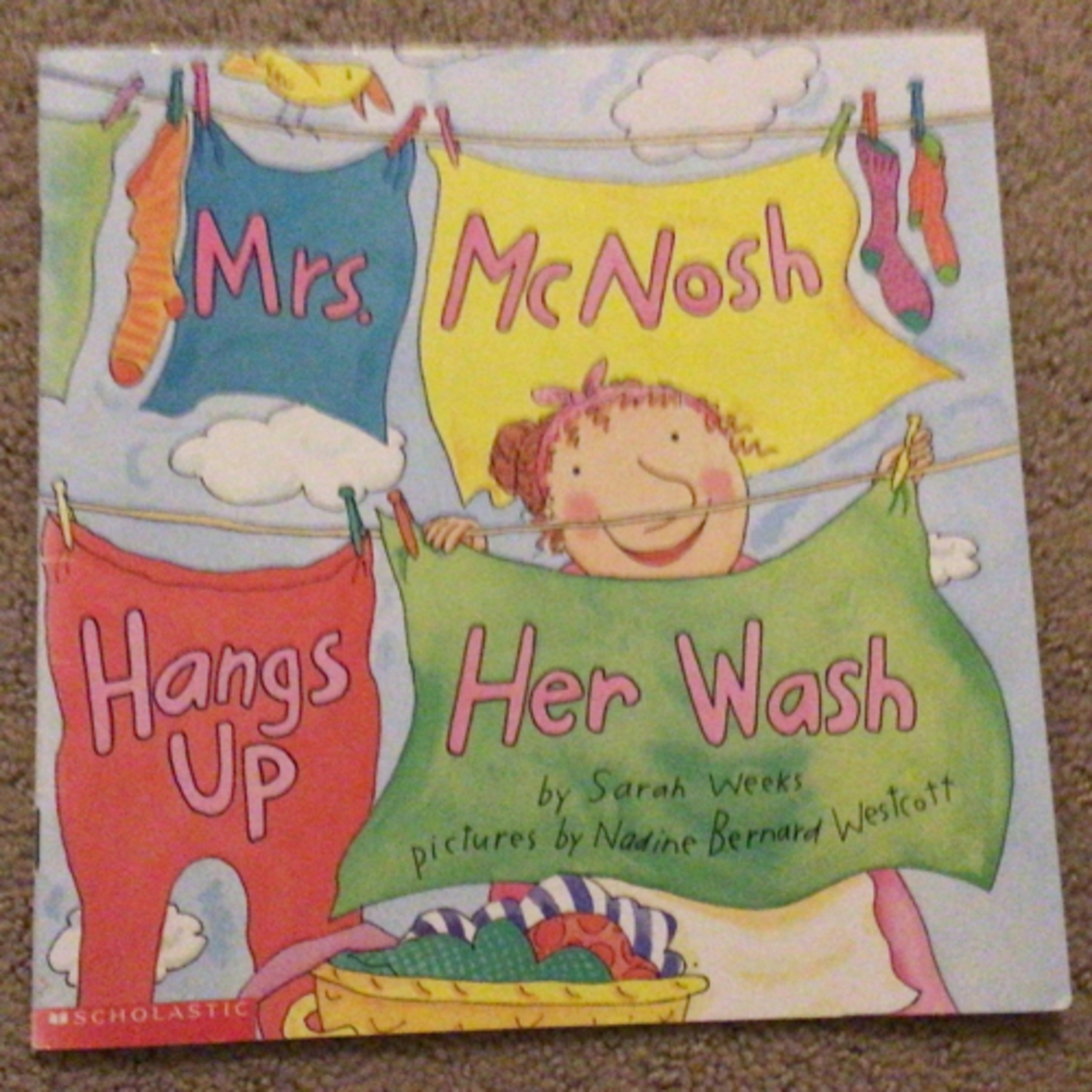 Story Time for Kids: Mrs. McNosh Hangs Up Her Wash by Sarah Weeks