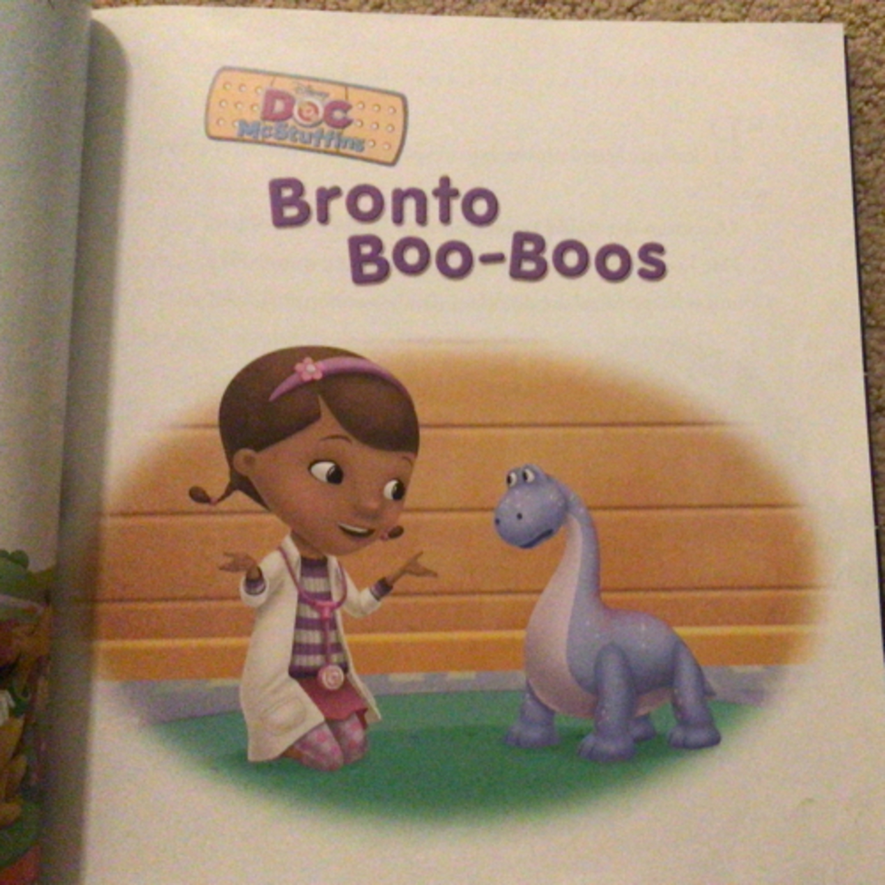 Story Time for Kids: Doc McStuffins Bronto Boo-Boos by Marcy Kelman  episode artwork