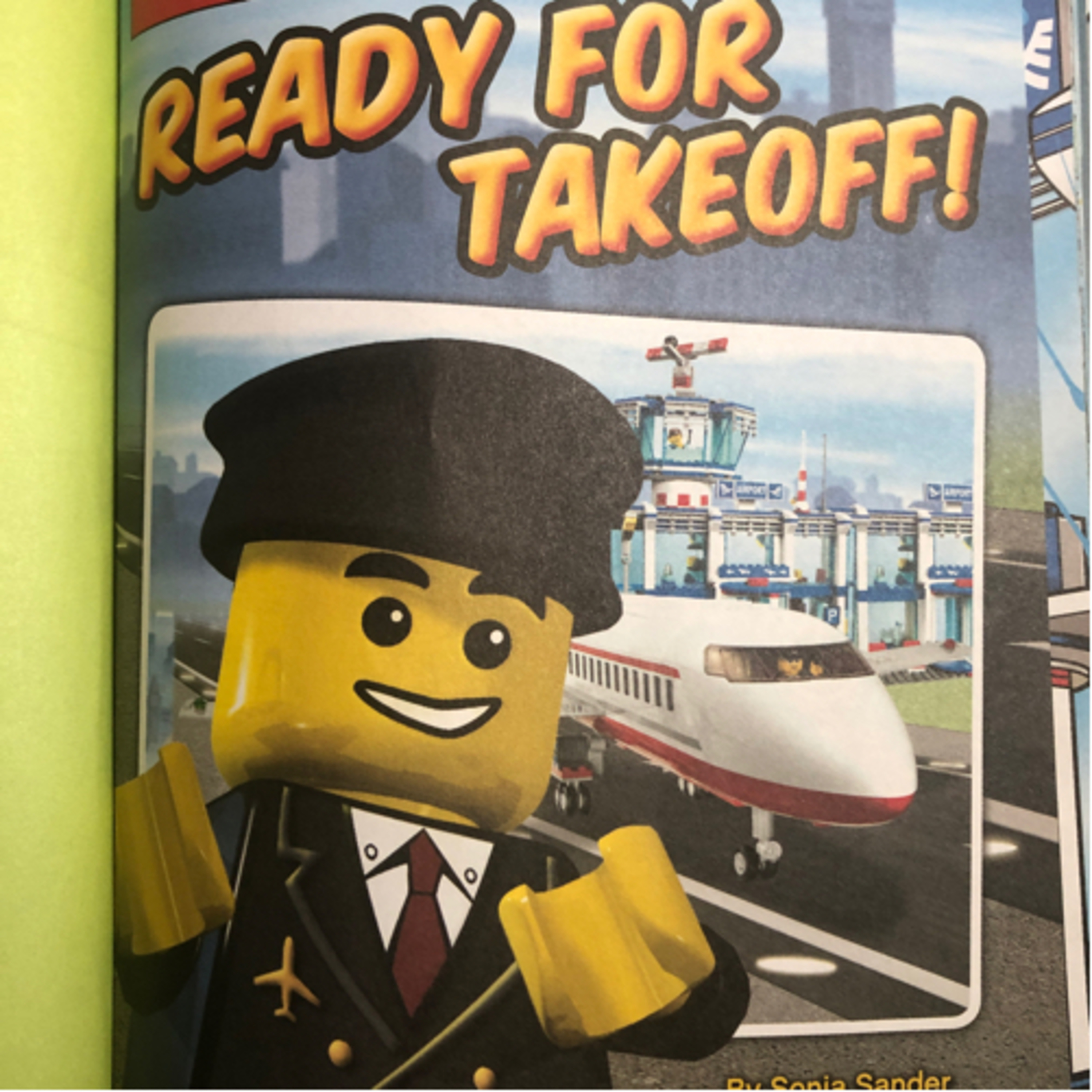 Storytime for Kids: Lego city Ready for Takeoff! By: Sonia Sander  episode artwork