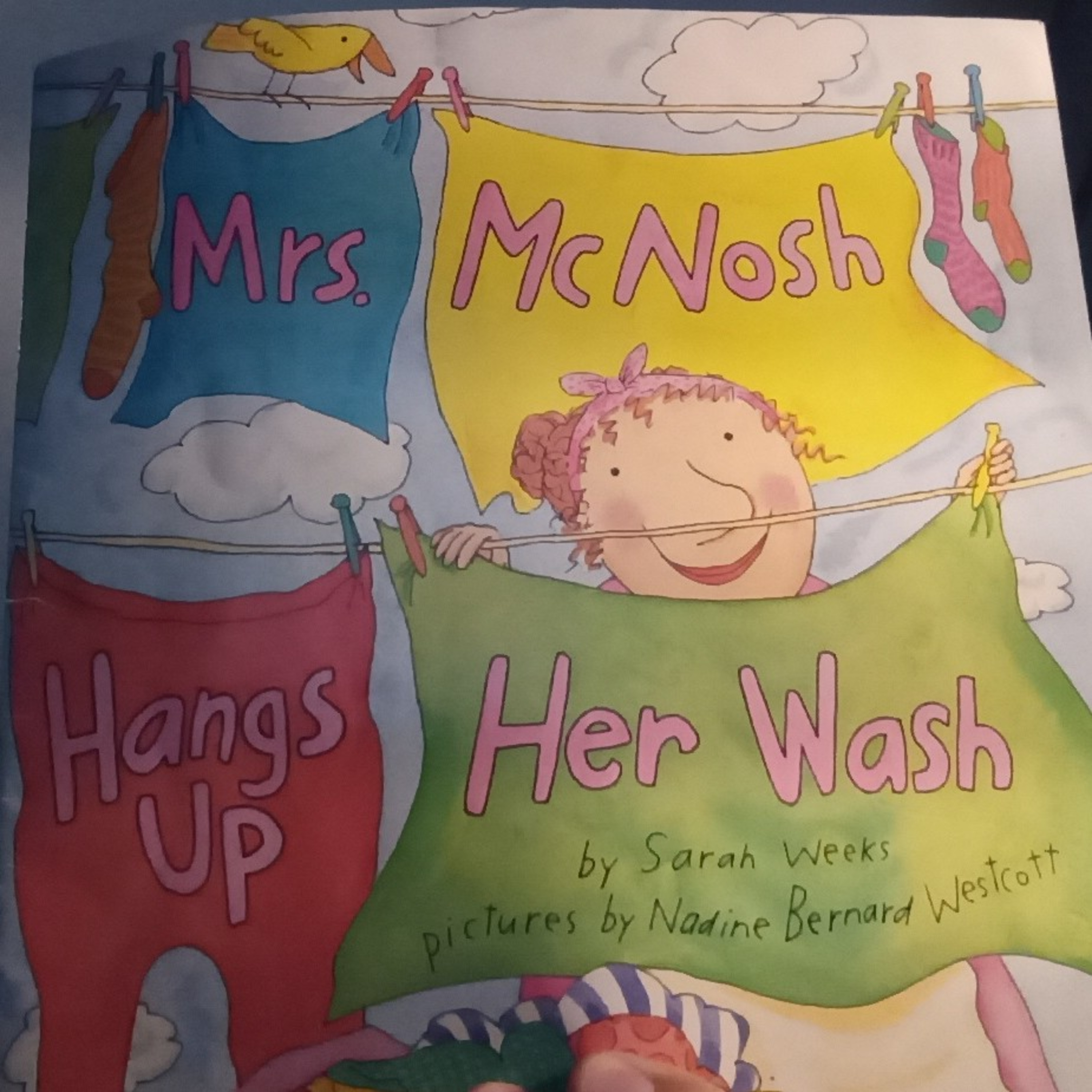 Storytime for Kids: Mrs. McNosh Hangs Up Her Wash By: Sarah Weeks  episode artwork