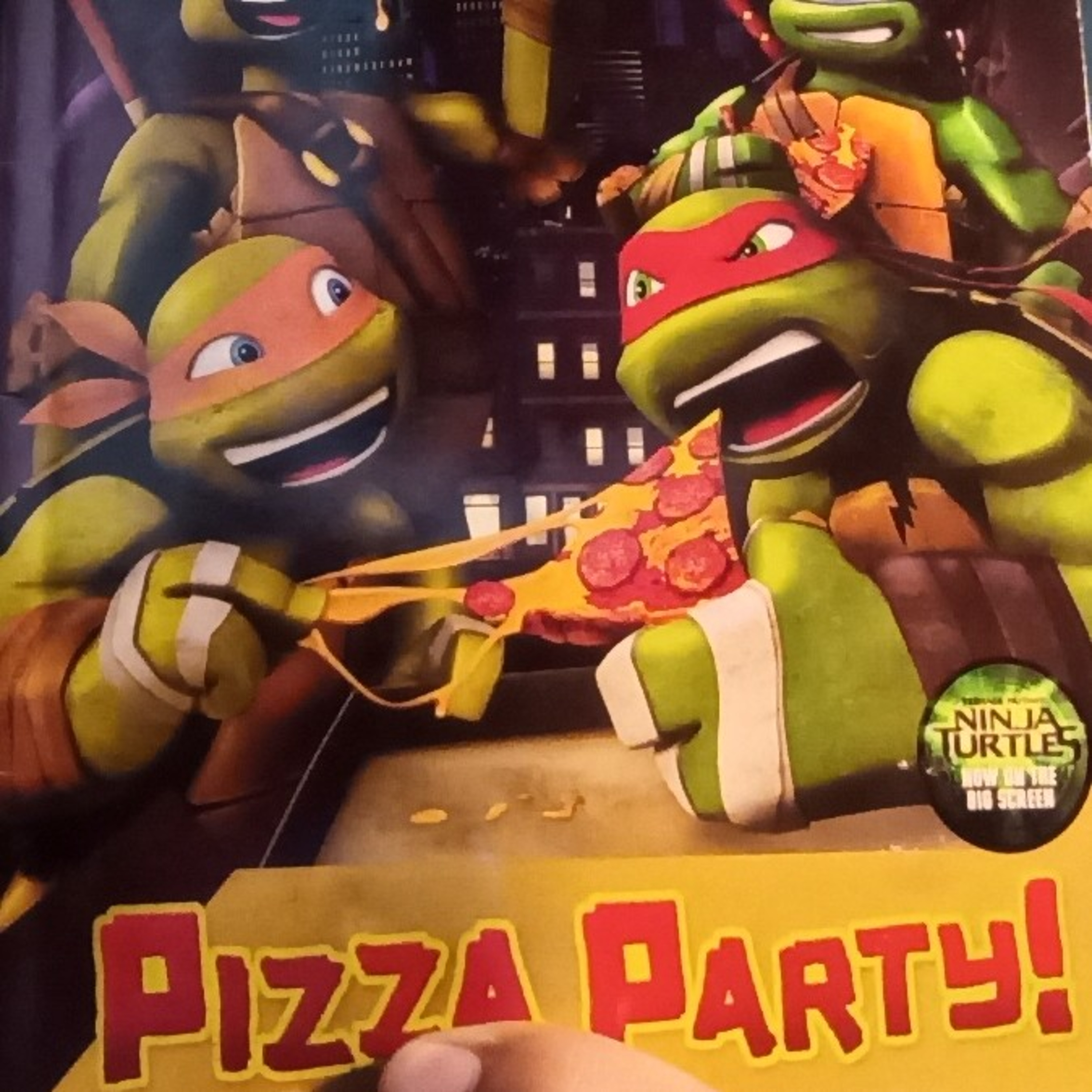 Nickolodeon Teenage Mutant Ninja Turtles Pizza Party By: Joshua Sternin & Jeffrey Ventimilia episode artwork