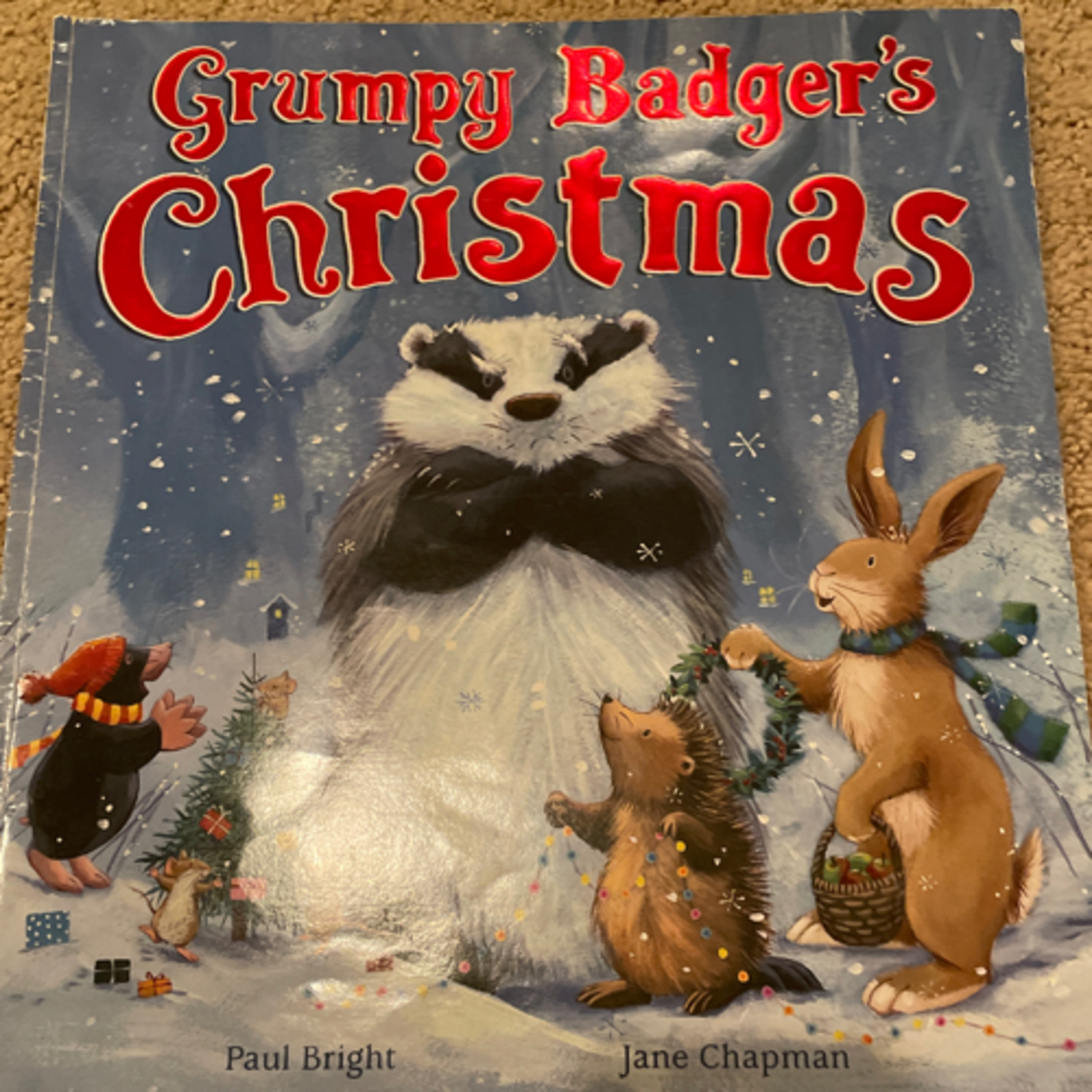 Story Time For Kids: Grumpy Badger’s Christmas by Paul Bright and Jane Chapman episode artwork