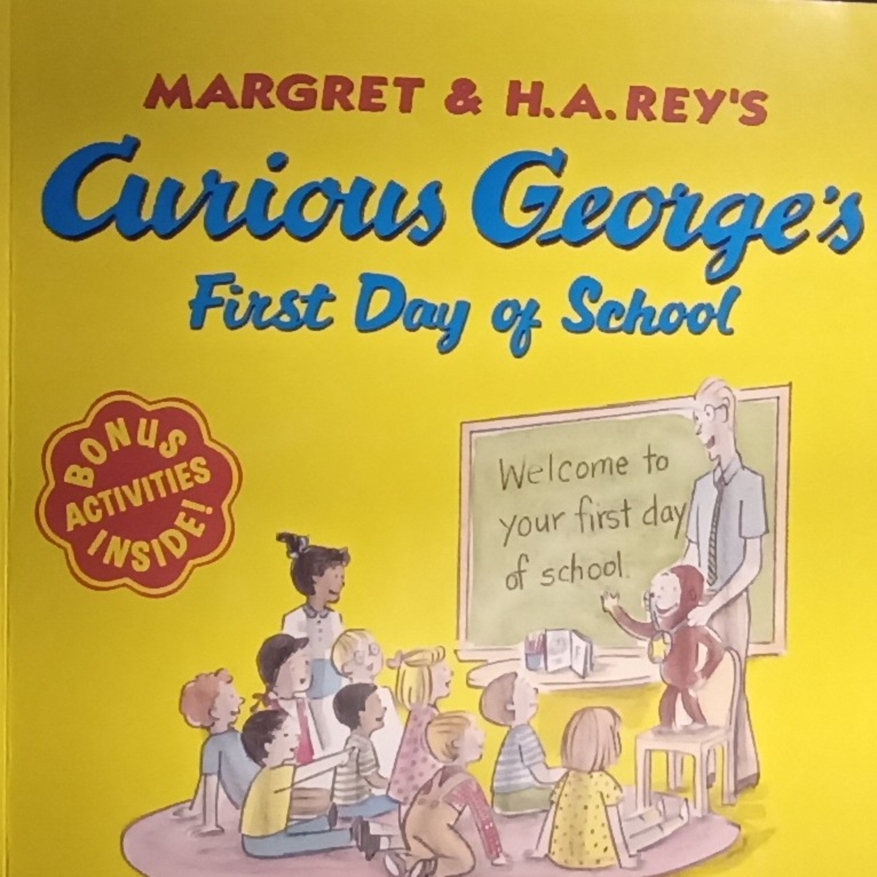 Storytime for Kids: Curious George's First Day of School By: Margret & H.A. Rey episode artwork