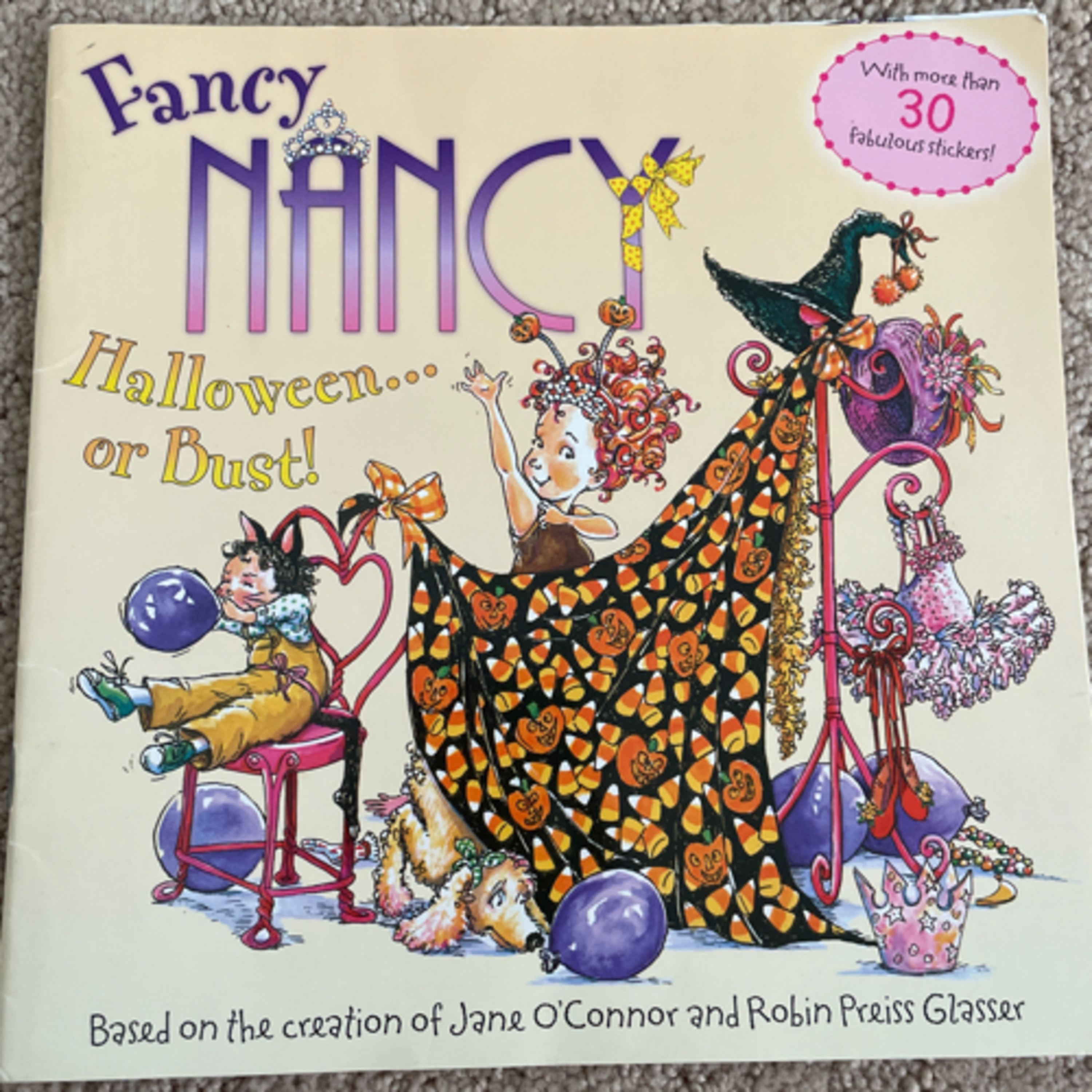 Story Time for Kids: Fancy Nancy Halloween… or Bust! by Jane O’Conner