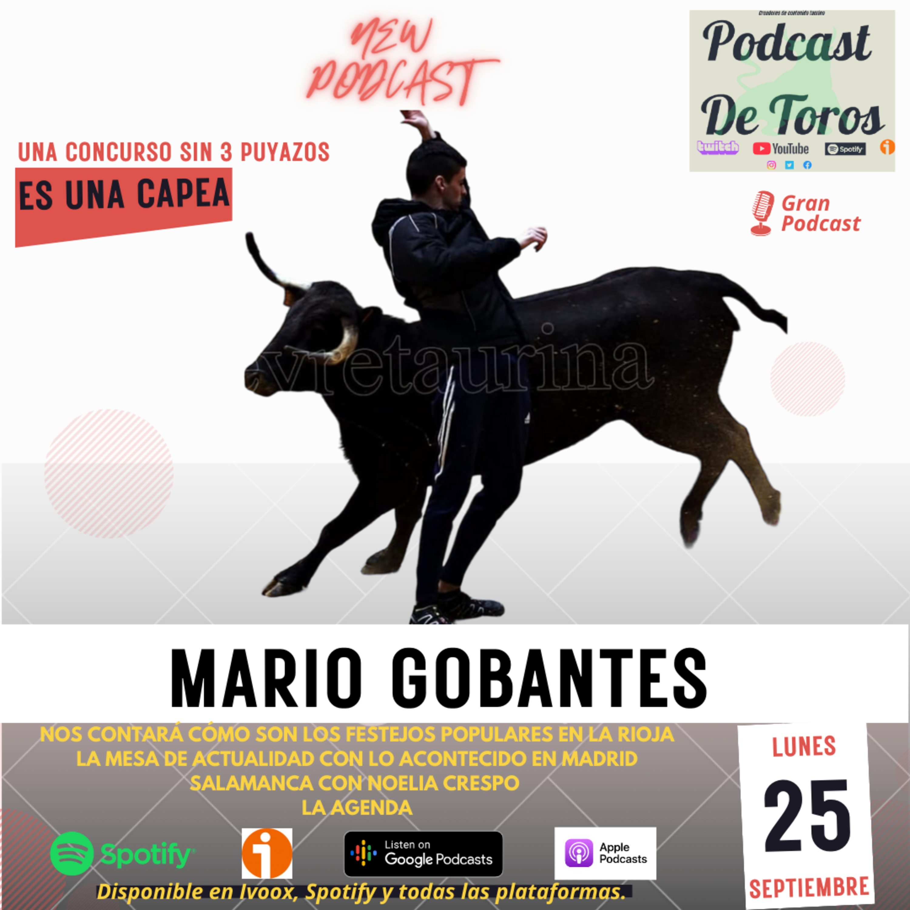 Una concurso sin tres puyazos es una capea episode artwork
