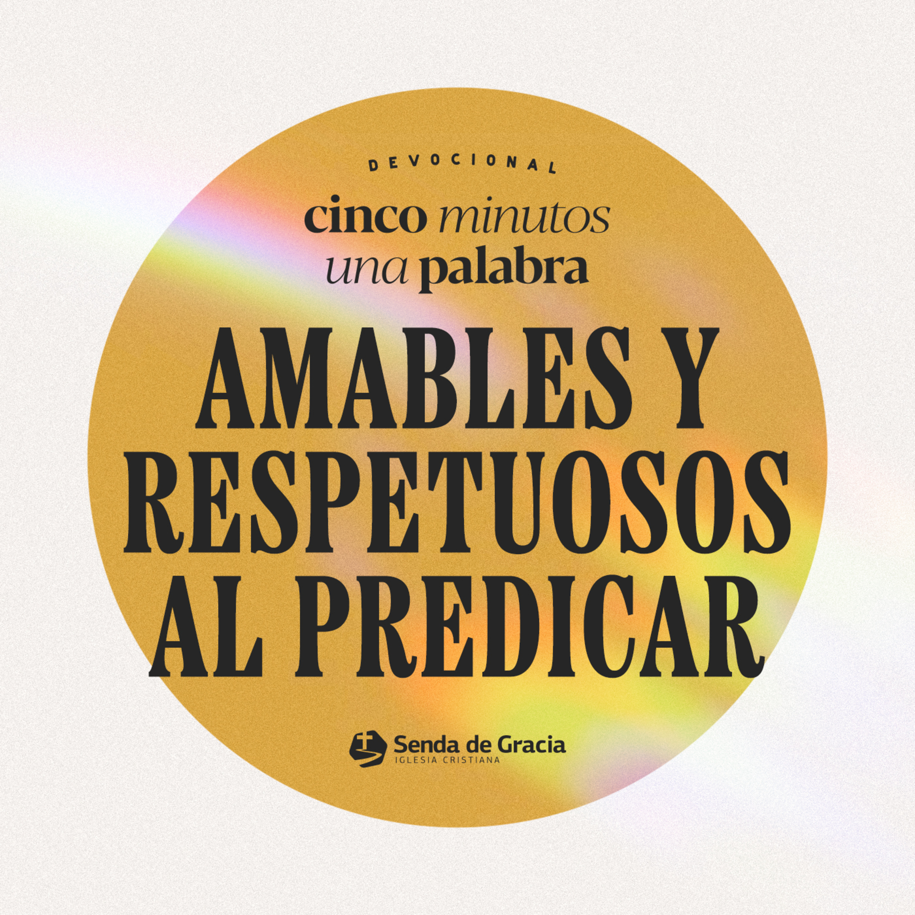 Cinco minutos, una Palabra