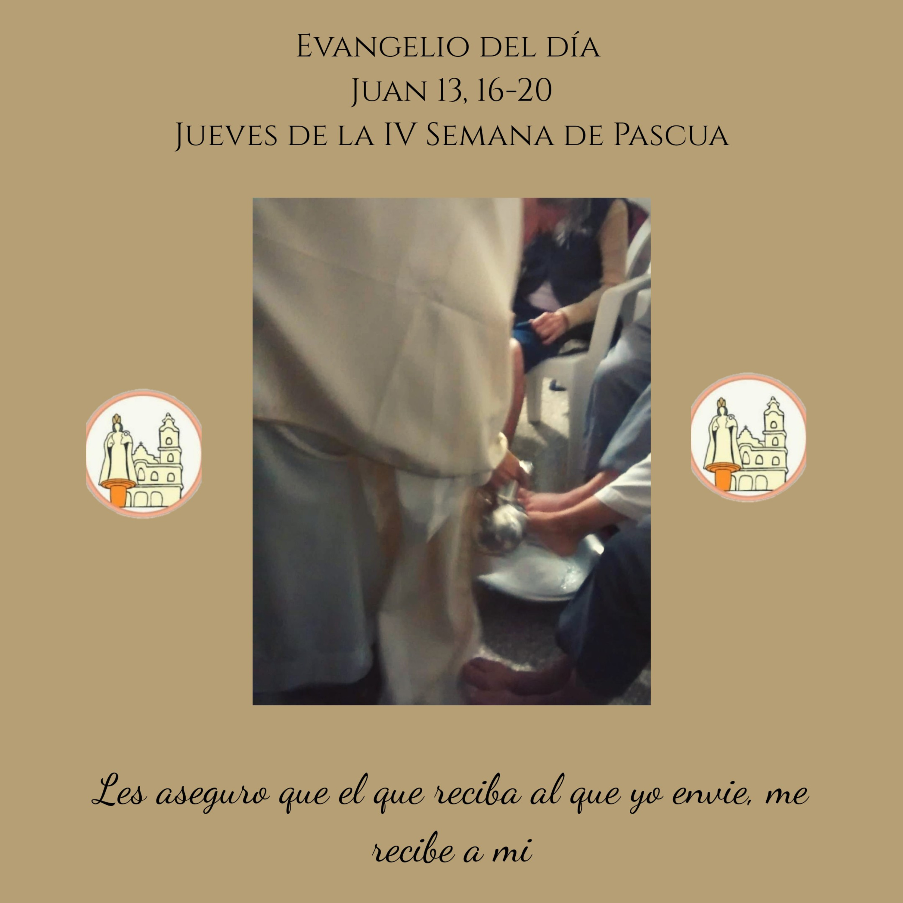 El que recibe al que yo envío, me recibe a mi (Jn 13, 16-20) episode artwork