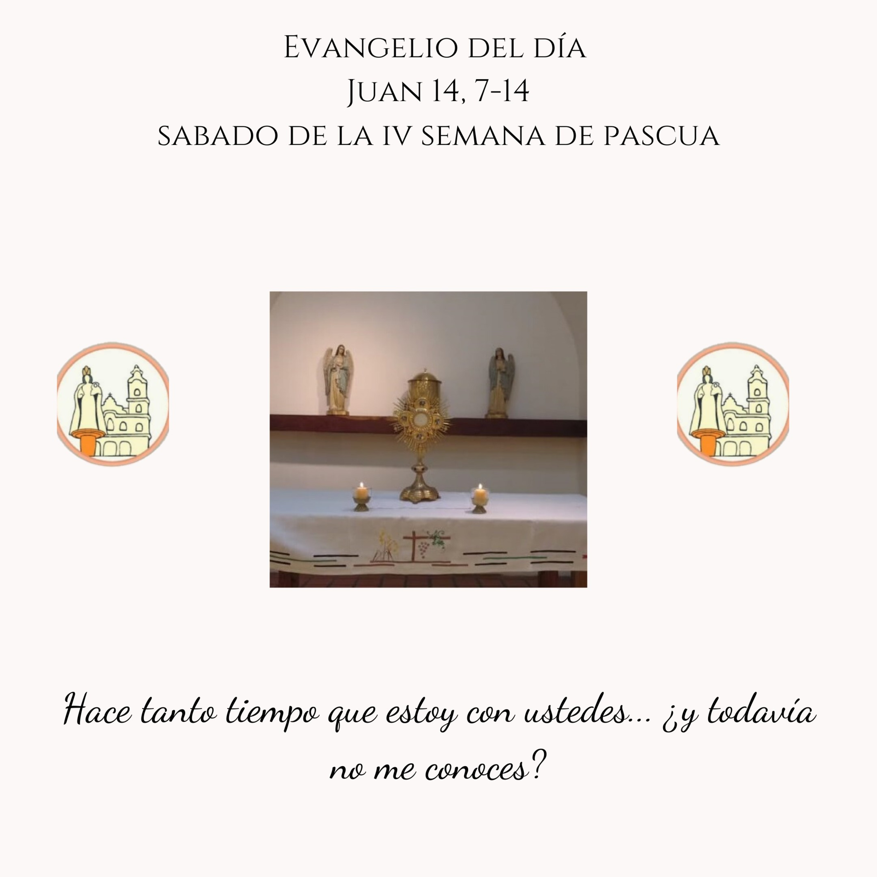 Hace tanto tiempo que estoy con ustedes... ¿Y todavía no me conocen? (Jn 14, 7-14) episode artwork
