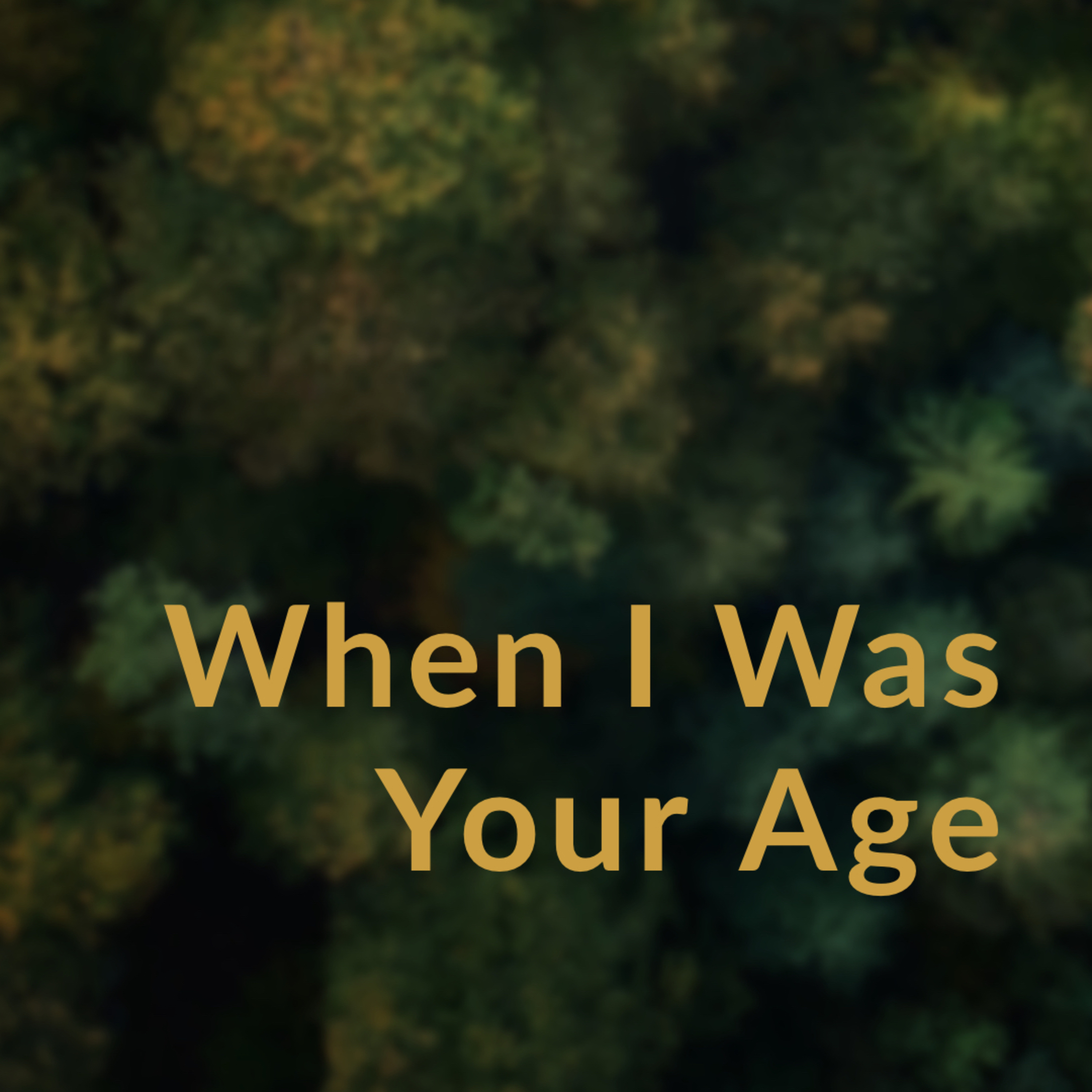 When I Was Your Age- Wanda G. Anderson