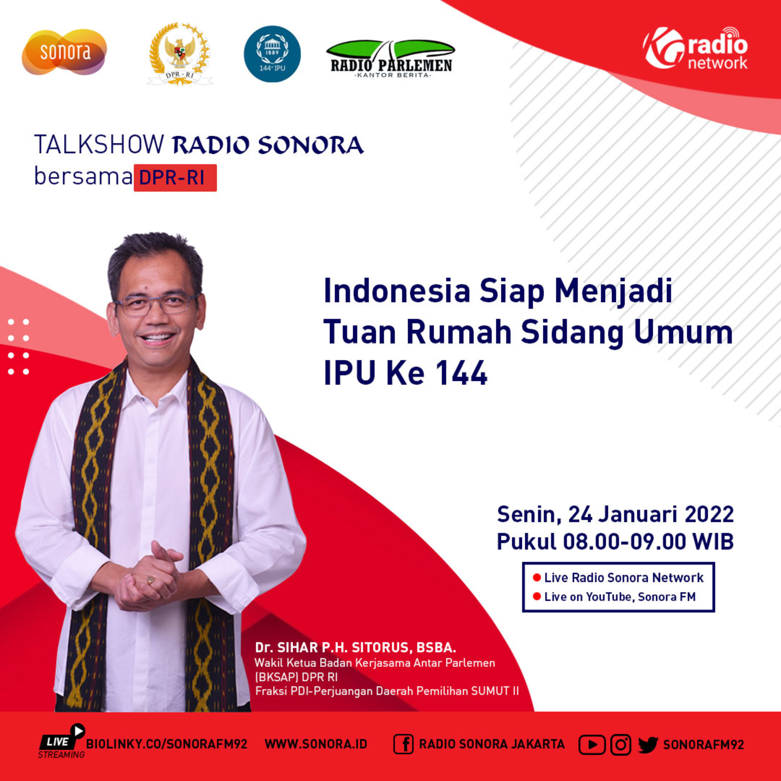 INDONESIA SIAP MENJADI TUAN RUMAH IPU KE-144 episode artwork
