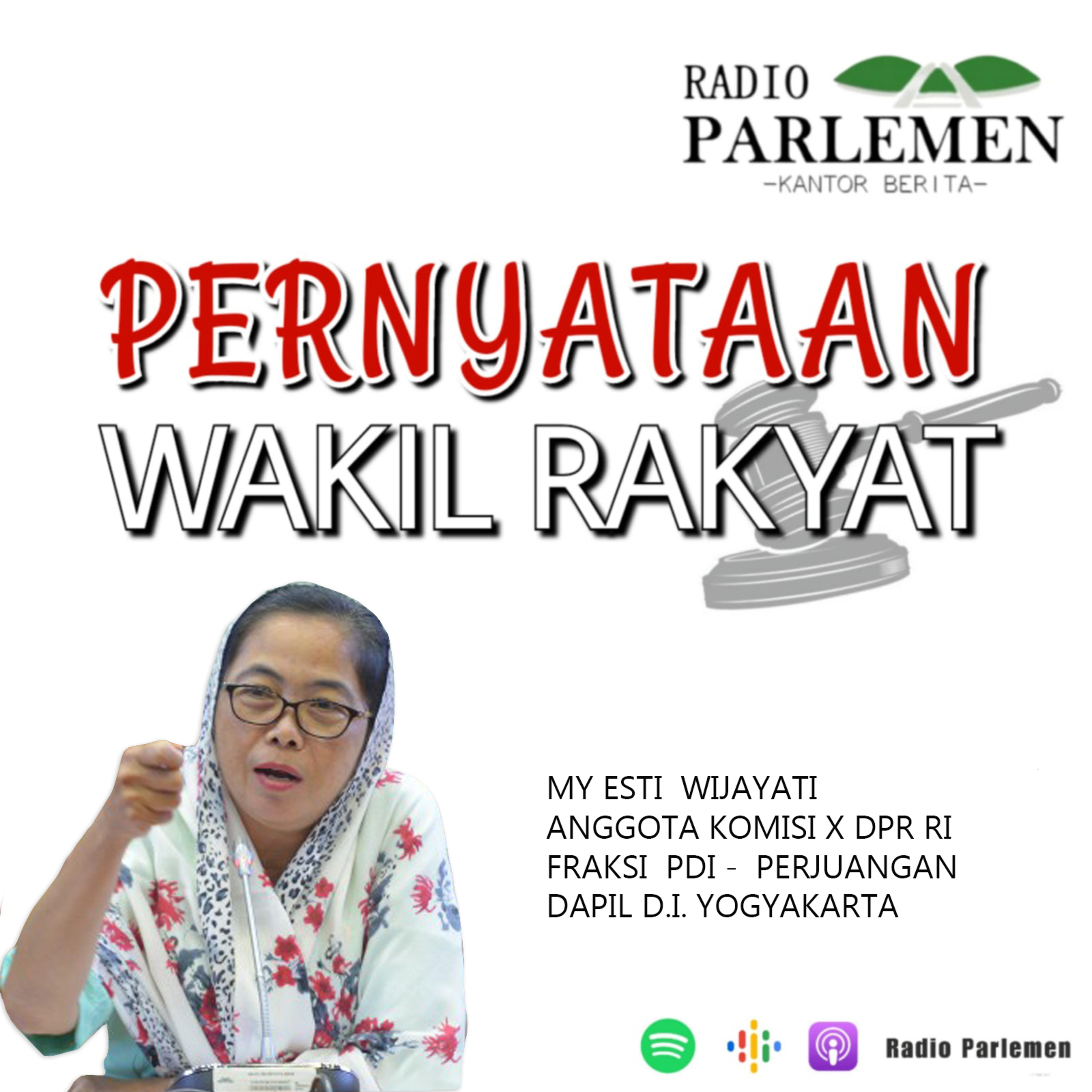 My Esti Wijayati Mendorong Kemendikbudristekdikti Segera Mengangkat Guru Honorer Menjadi PPPK episode artwork