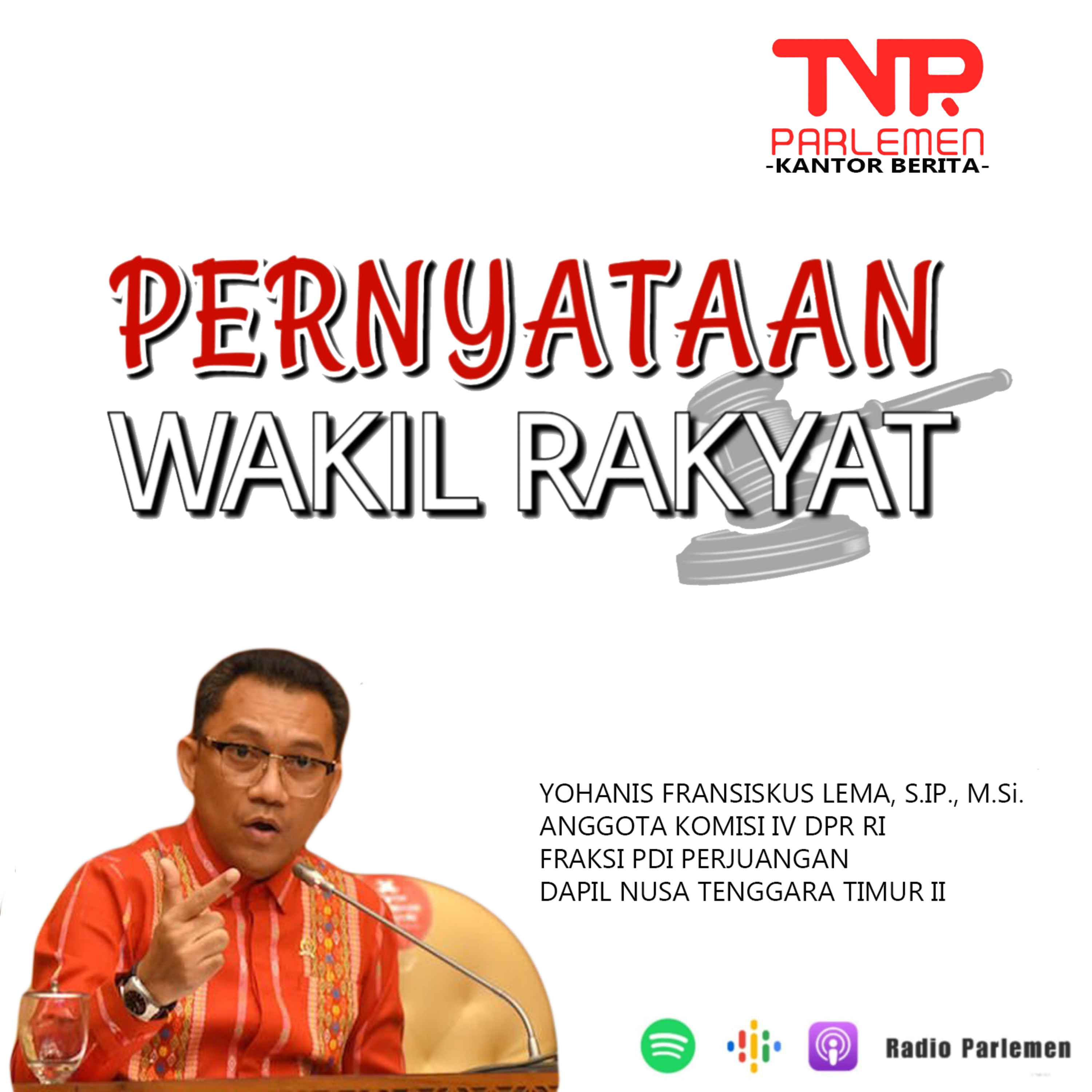 Yohanis Franciskus Lema Meminta Kementan Mencari Solusi Terkait Melonjaknya Harga Bahan Pangan Setiap Menjelang Hari Raya episode artwork