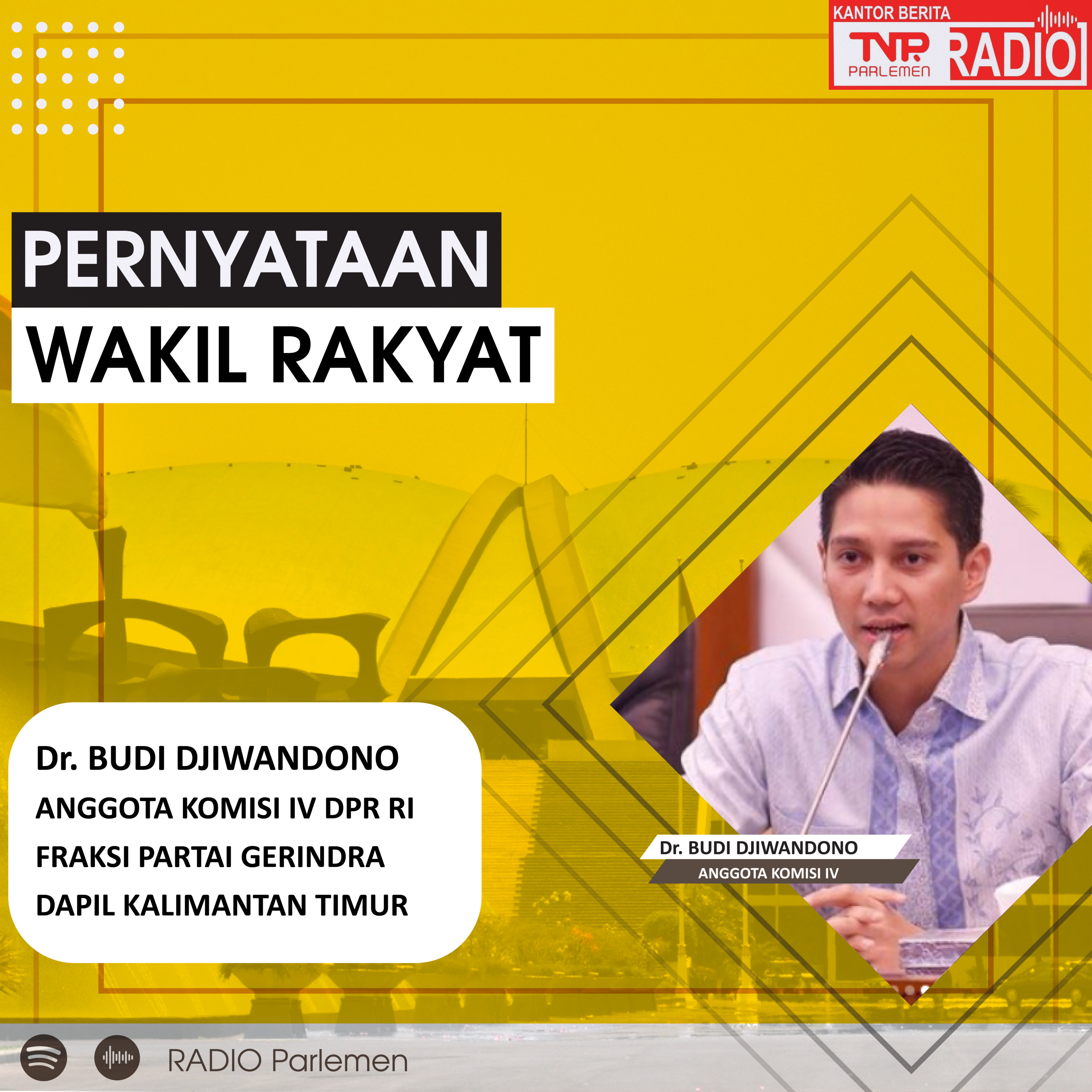 BUDISATRIO DJIWANDONO minta KLHK tindak tegas perusahaan tambang yang sisakan lobang bekas tambang episode artwork