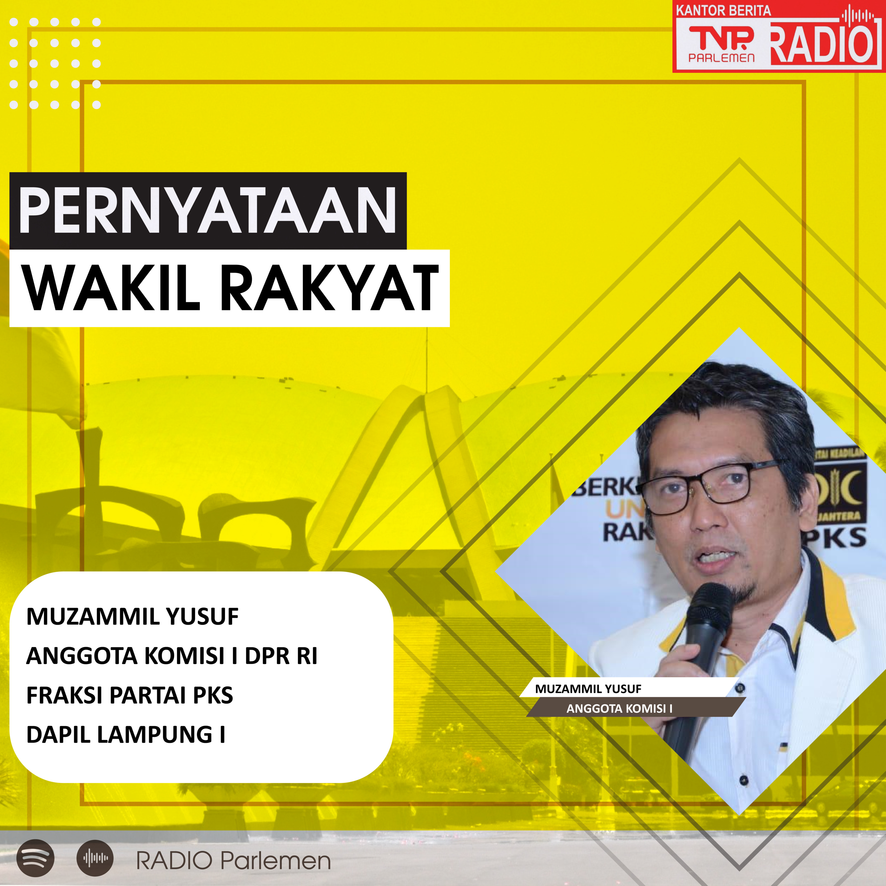 AL MUZZAMIL YUSUF meminta LEMHANNAS dan WANTANNAS memindak tegas buzzer pemecah belah bangsa episode artwork