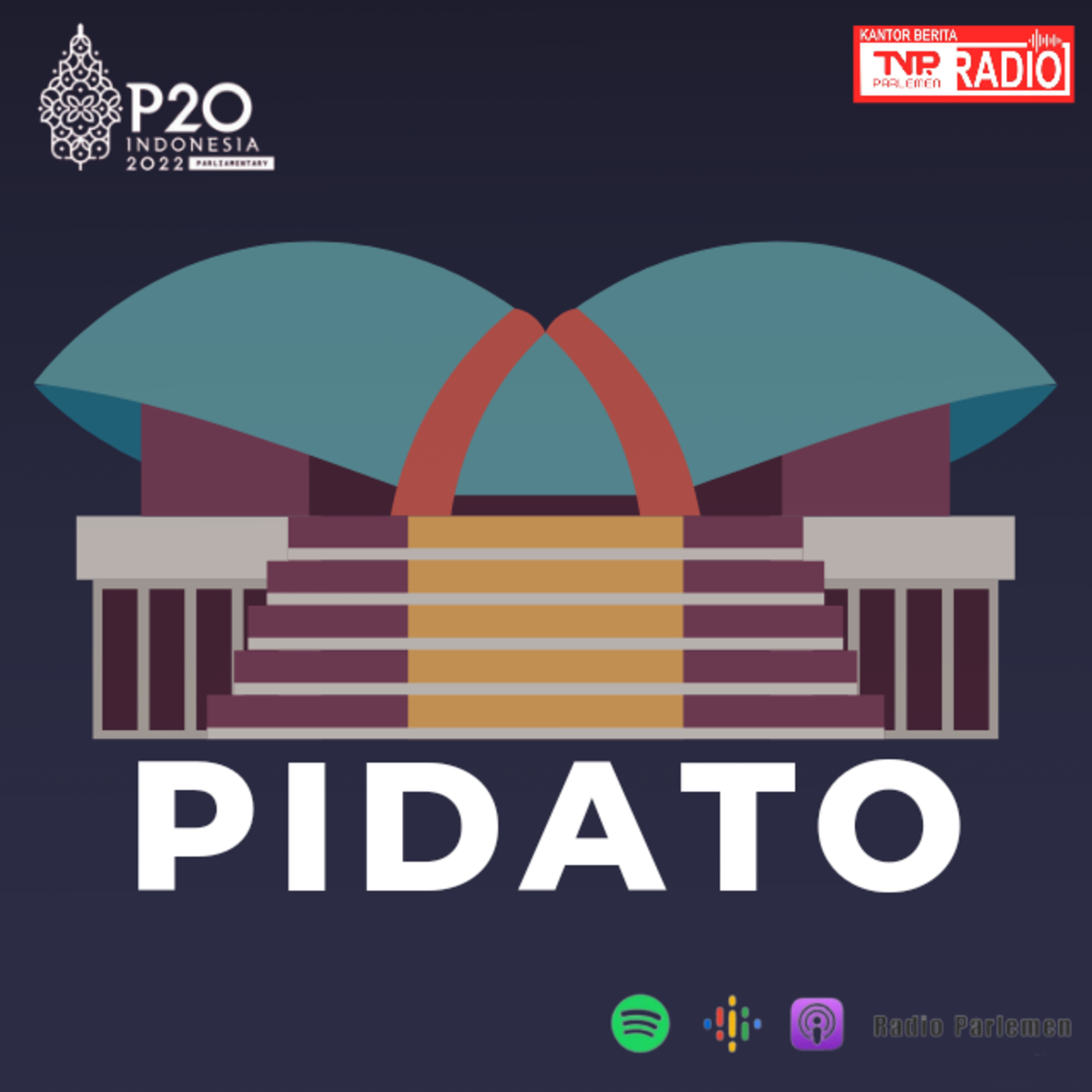 Pidato Ketua DPR RI Puan Maharani pada Pembukaan Forum Parlemen P20 di Jakarta episode artwork