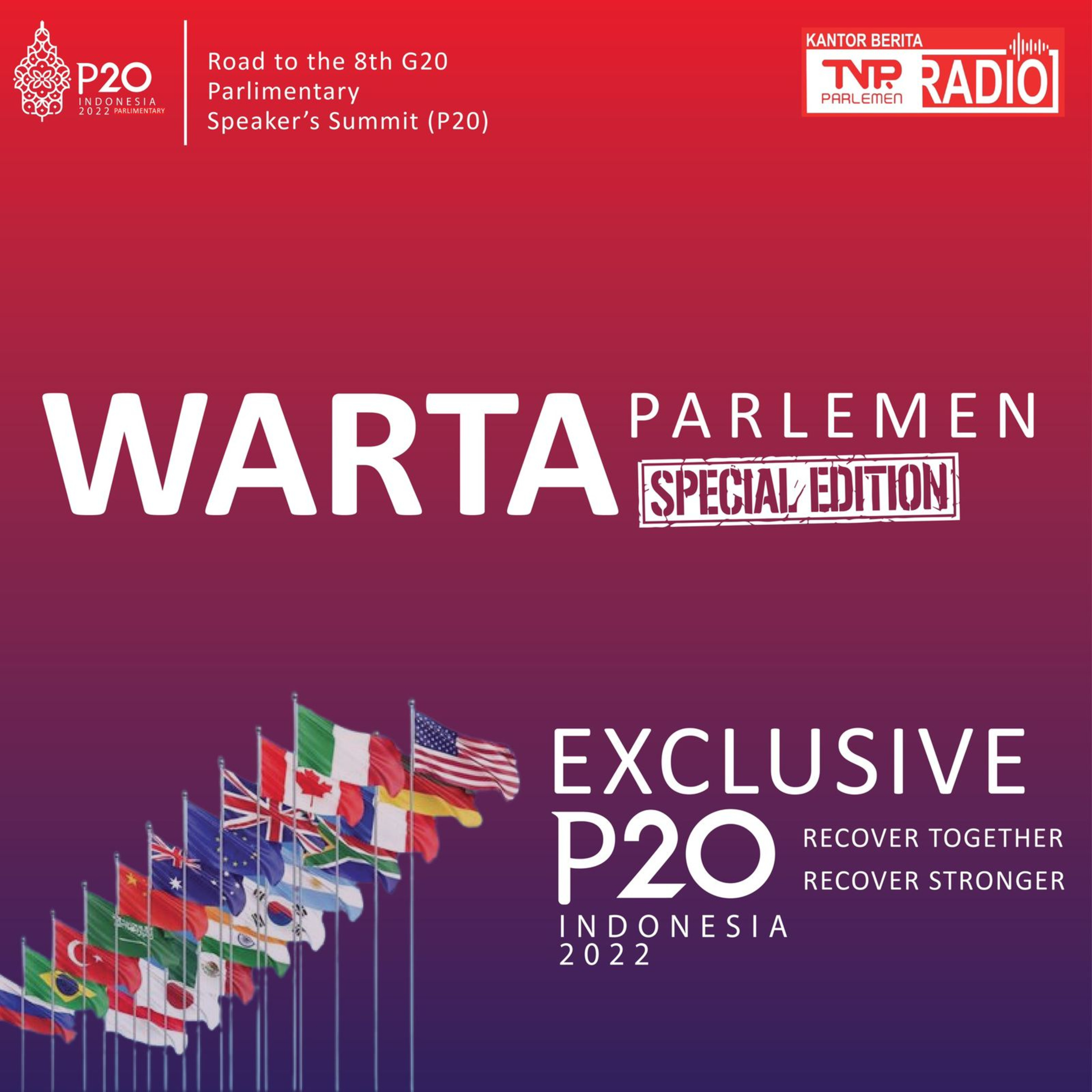 P20 Summit: DPR Dorong Kerja Sama Atasi Krisis Pangan Global. WP071022s episode artwork