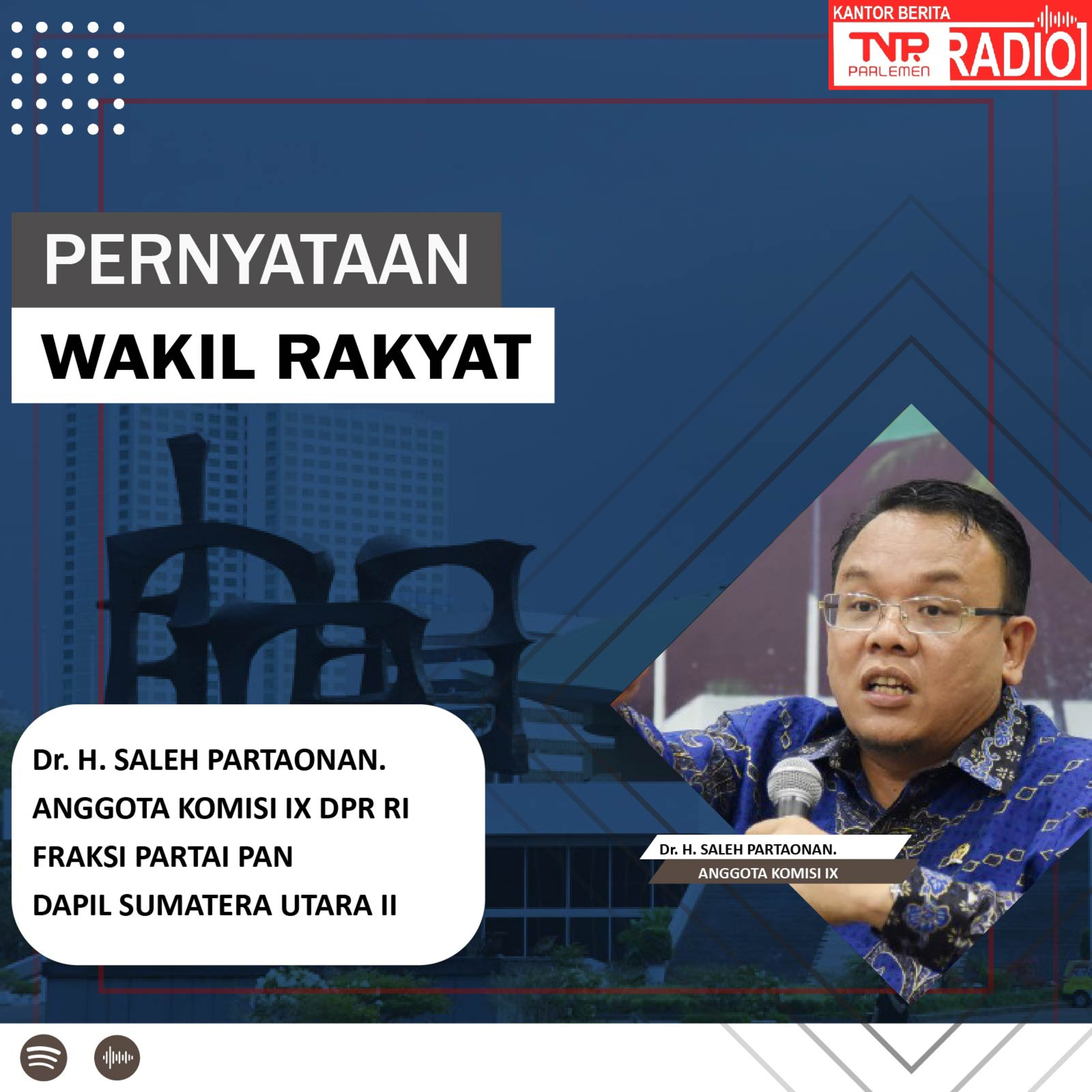 Saleh Partaonan Daulay : Laboratorium dan Ahli Farmasi Terkesan Lambat Mengantisipasi Penyakit Gagal Ginjal Akut episode artwork