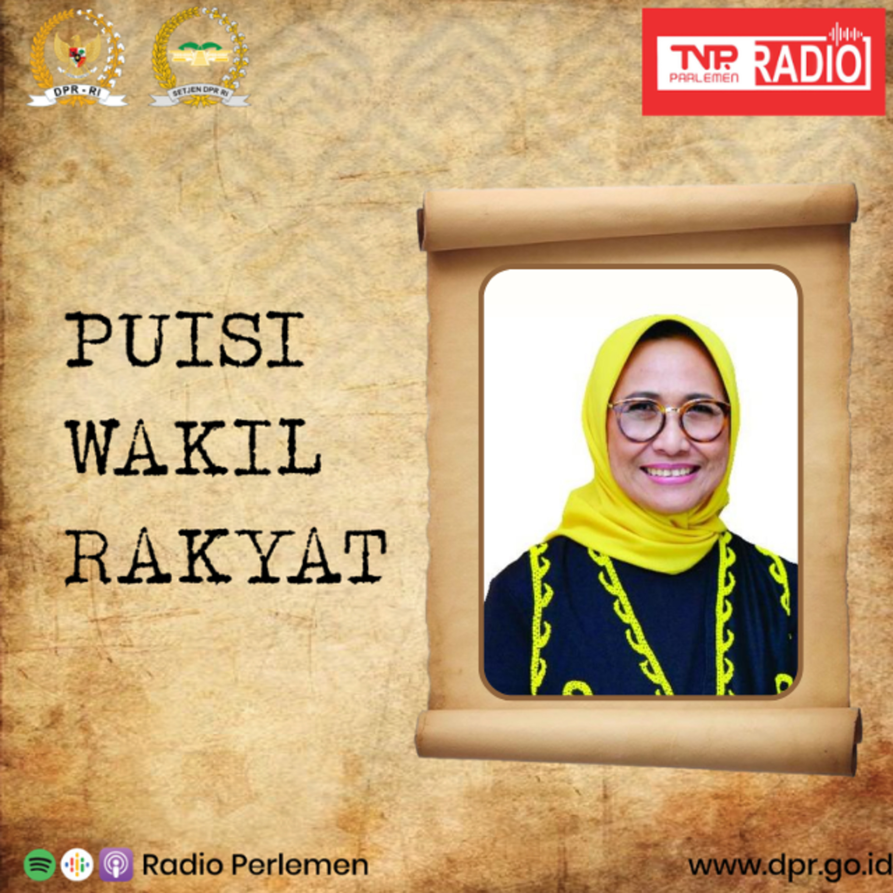 Merinding, Bu Hetifah Bawakan Puisi Diponegoro - Puisi Wakil Rakyat Hari Pahlawan 2022 episode artwork