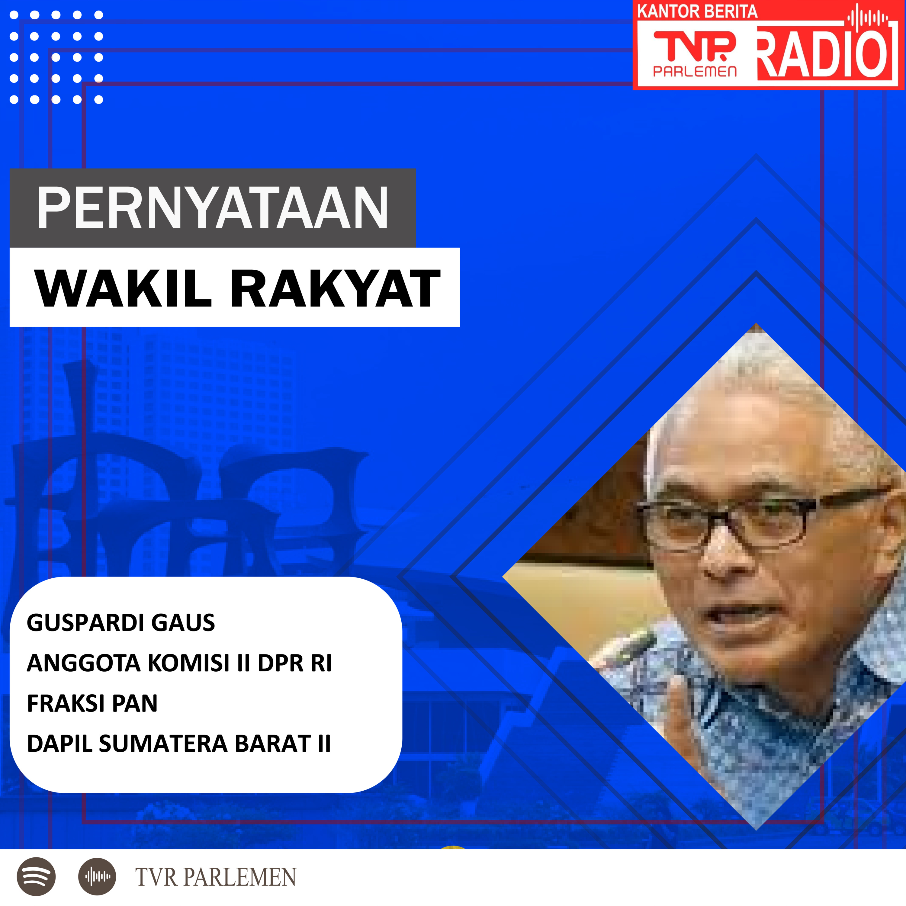 Guspardi Gaus Kritisi Rendahnya Realisasi Program Sertifikasi Lahan Transmigrasi episode artwork