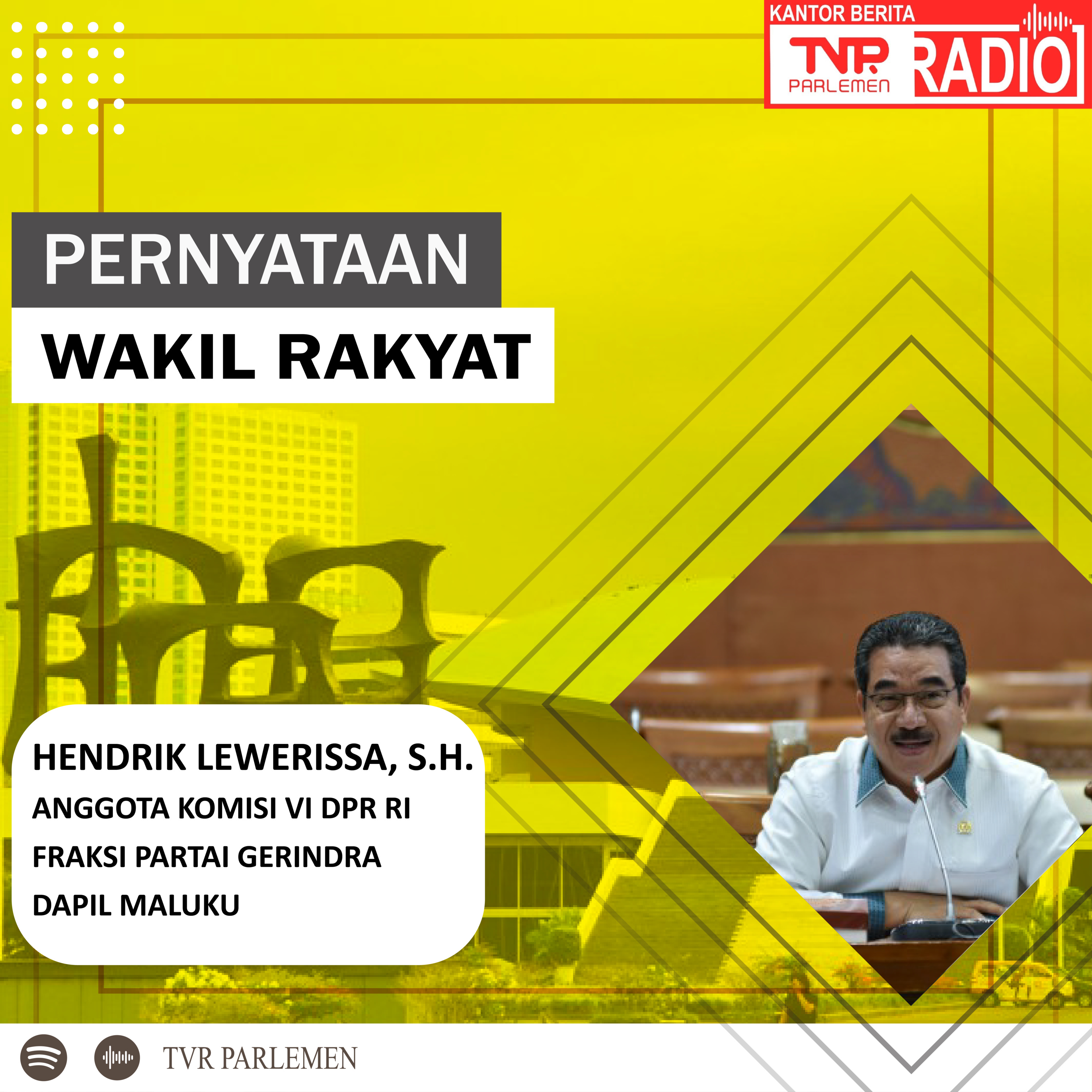 Hendrik Lewerissa Meminta PLN Segera Mengaliri Listrik di Desa-desa Terpencil di Maluku episode artwork