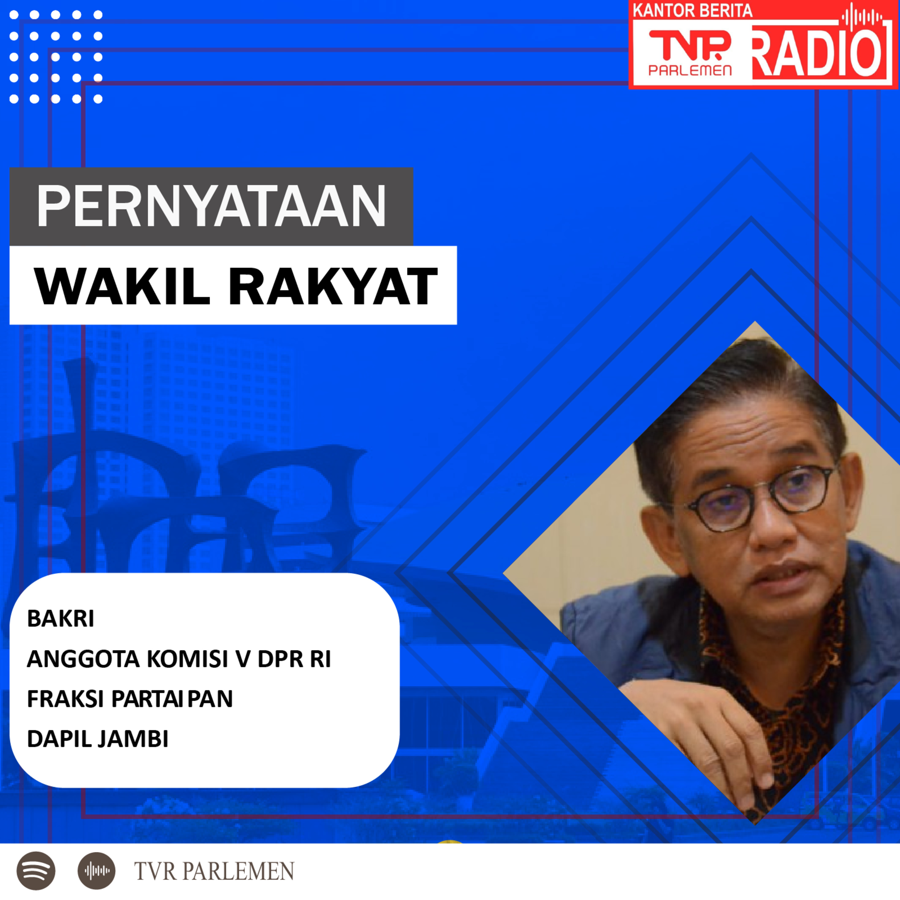Bakri : Kendaraan Angkutan Batubara Merusak Sejumlah Jalan di Jambi episode artwork