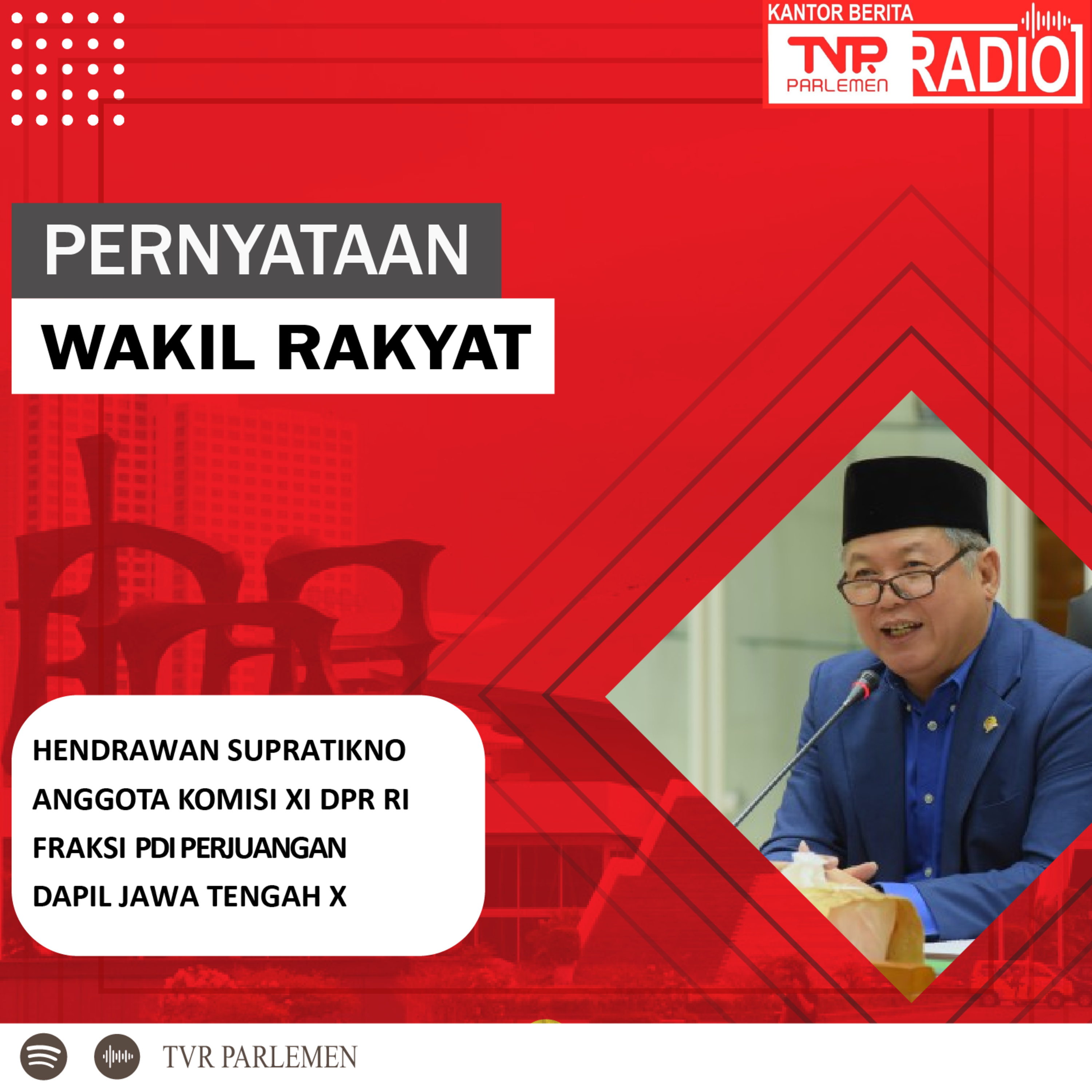 Hendrawan Supratikno : Tim Pengendali Inflasi Daerah ( TPID) tidak Memiliki Anggaran episode artwork