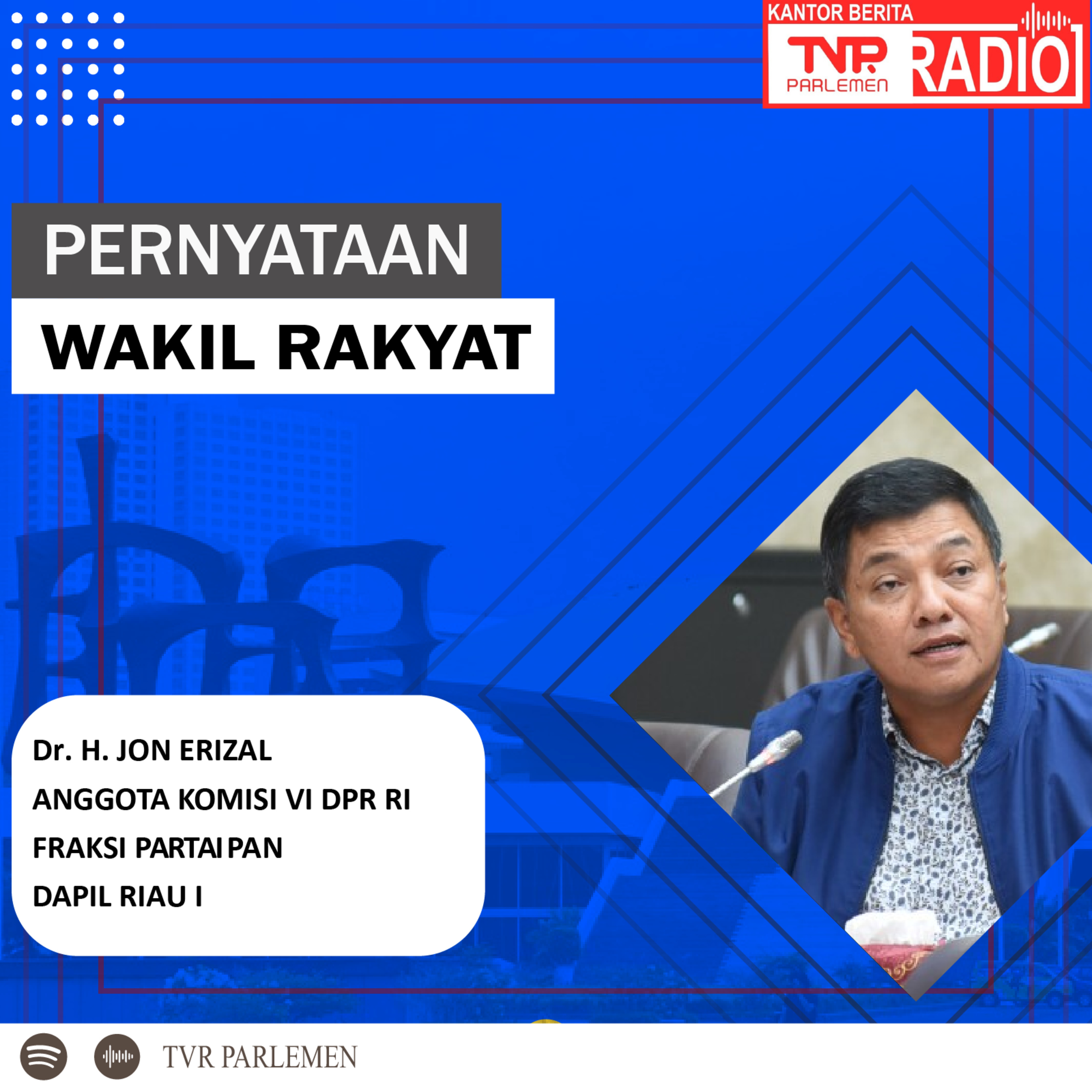 Jon Erizal : Seluruh Moda Transportasi harus Terintegrasi terutama pada Pelaksanaan Angkutan Hari-hari Besar Keagamaan episode artwork