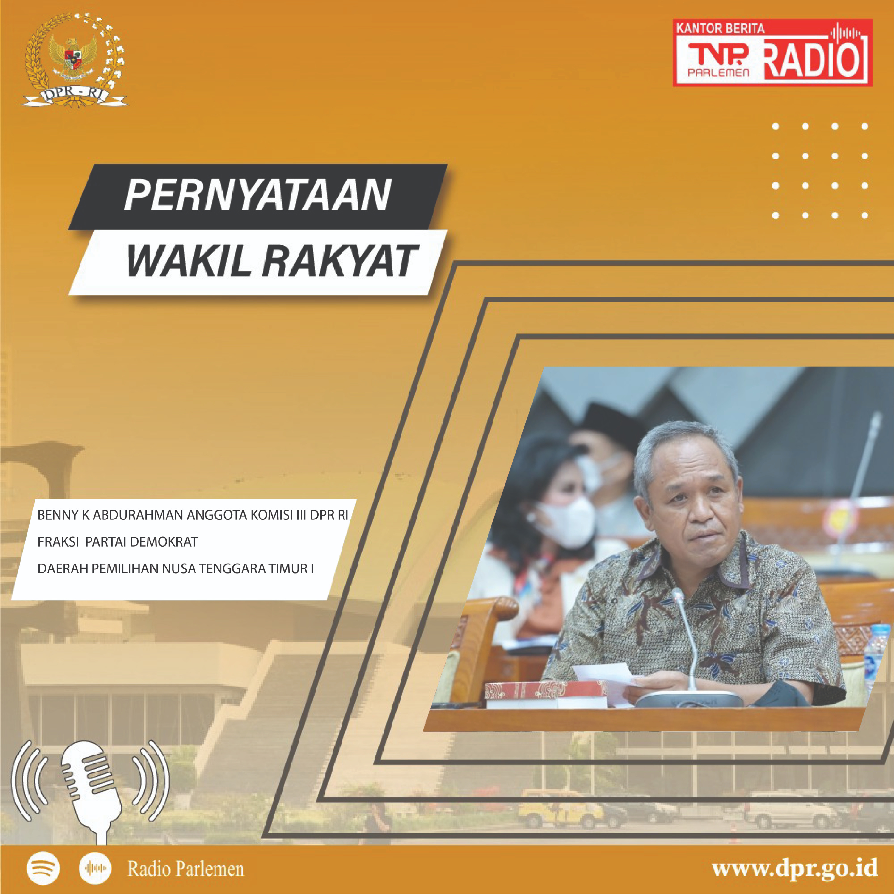 Benny K. Harman : Lapas Dipenuhi para Pengguna Narkoba, Perlu Solusi Alternatif untuk Atasi Over Capacity episode artwork