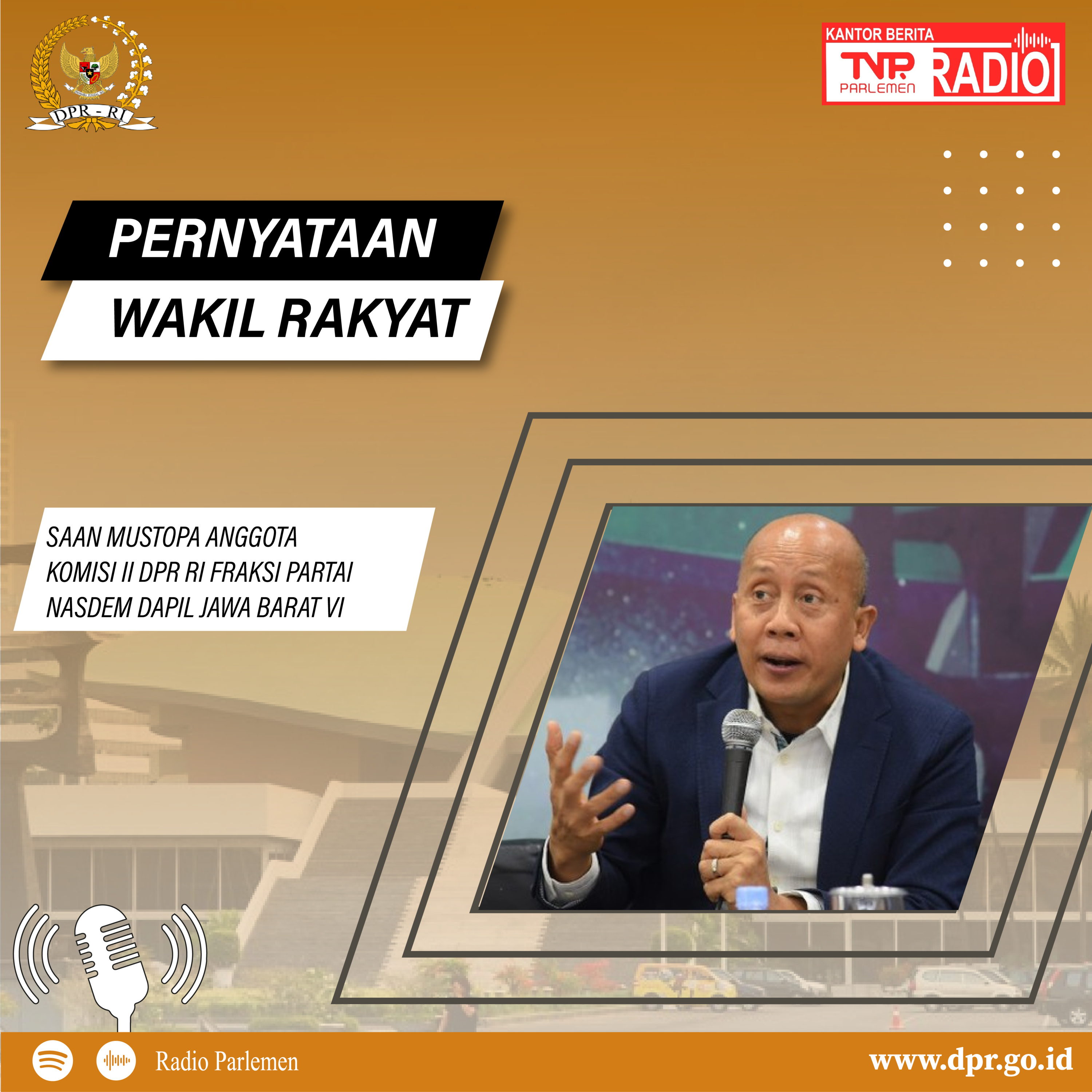 Saan Mustofa : Penyelenggara Pemilu Jangan Membuat Kegaduhan episode artwork