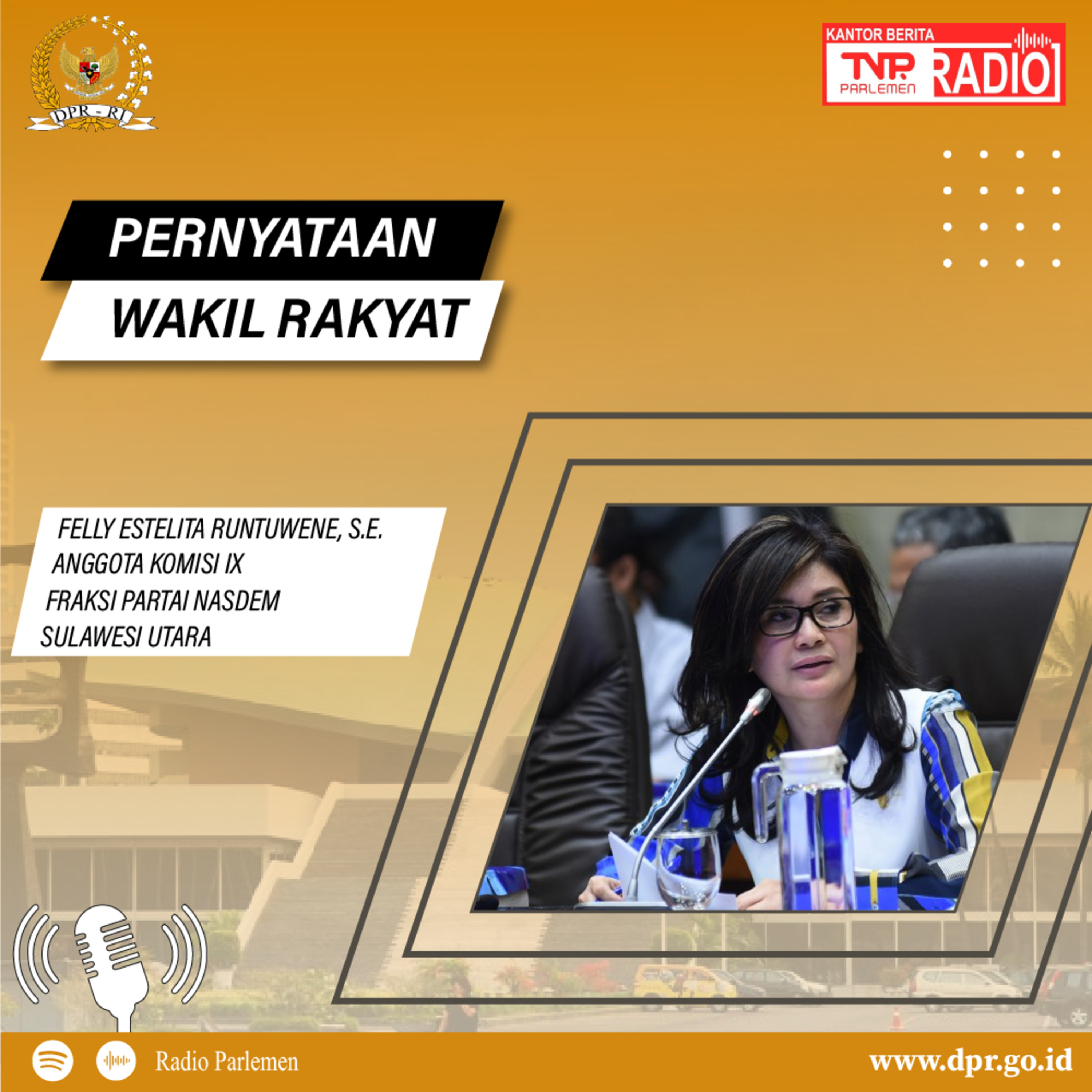 Felly Estelita Runtuwene : Beasiswa Pendidikan Kedokteran Spesialis untuk RS di Daerah Perlu Diperbanyak episode artwork
