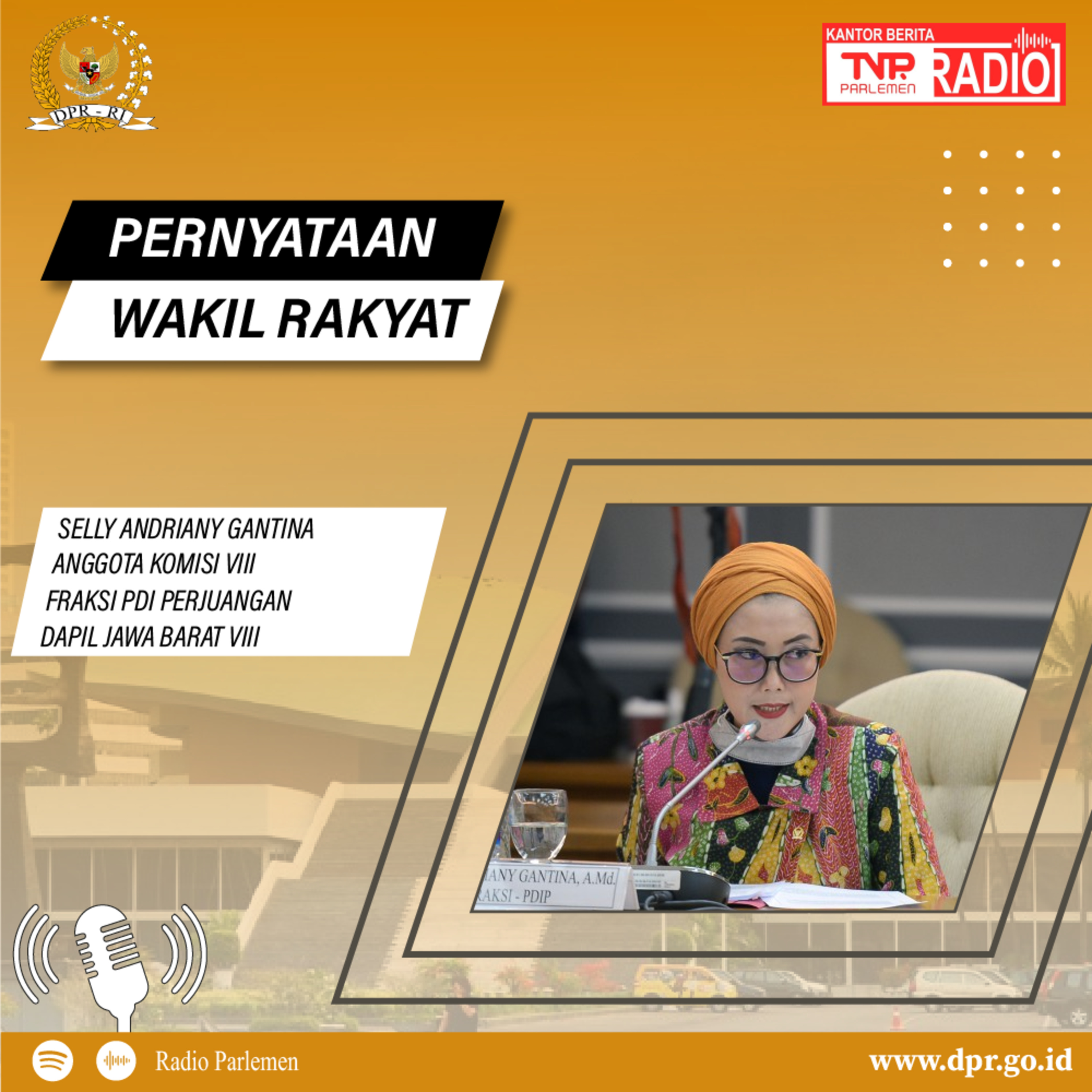 Selly Andriani Gantina Mengapresiasi Pelayanan Kemenag pada Pelaksanaan Haji Tahun 2022 episode artwork