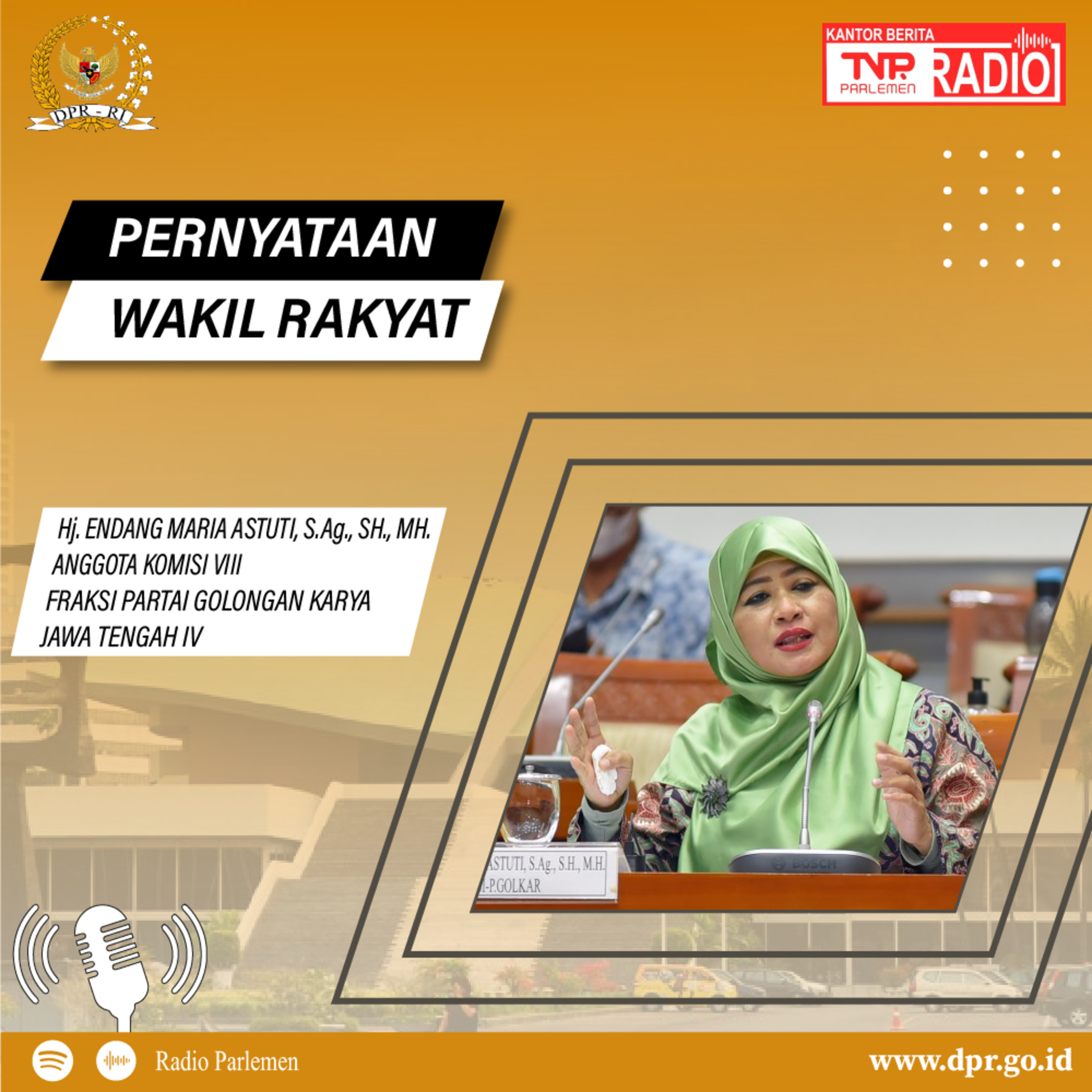 Endang Maria Astuti : Persoalan Panjangnya Antrean Jamaah di Toilet di Mina Perlu Dicari Solusinya episode artwork