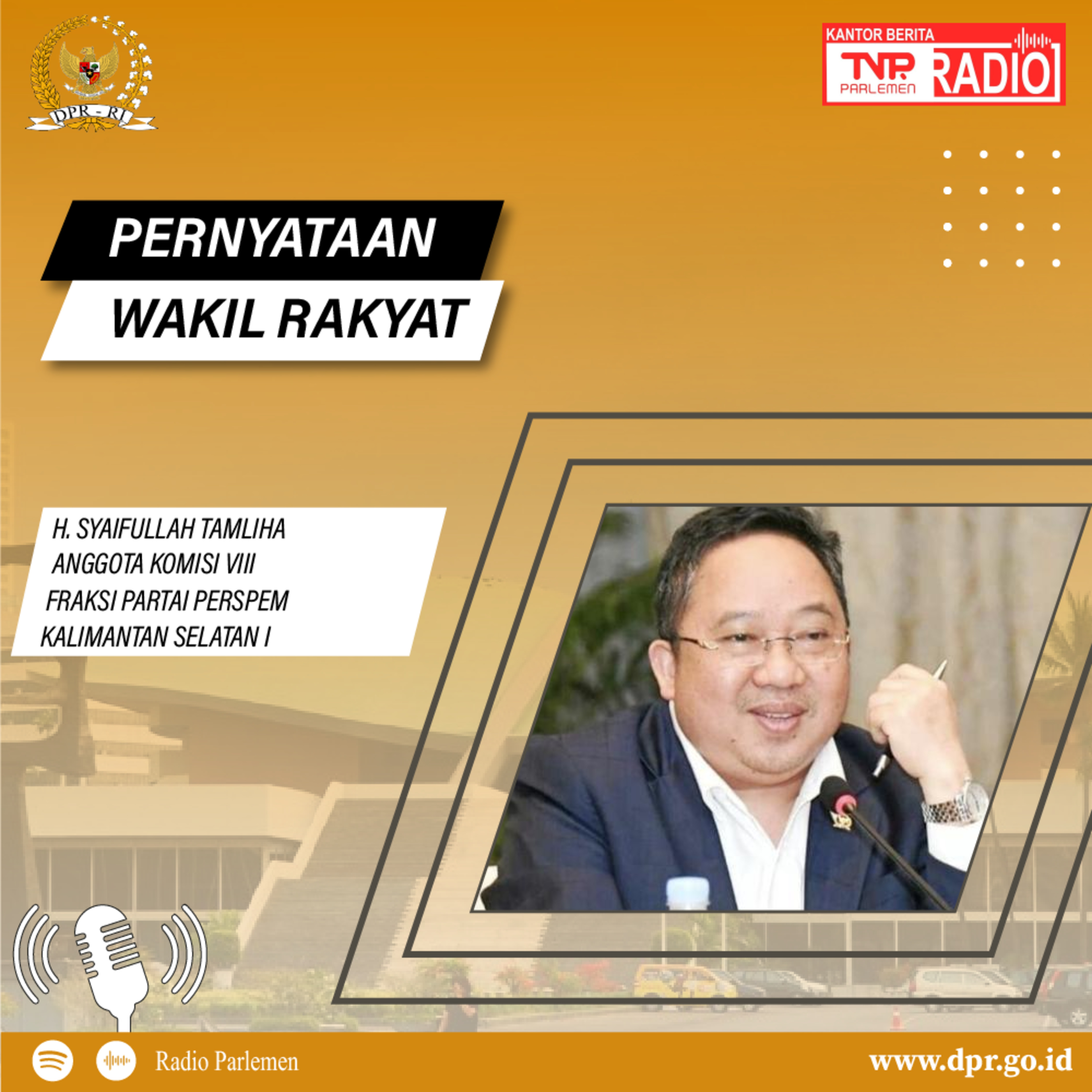 Syaifullah Tamliha : BPKH Harus Independen dan Tidak Boleh Diintervensi oleh Kemenag dalam Mengelola Keuangan Haji episode artwork
