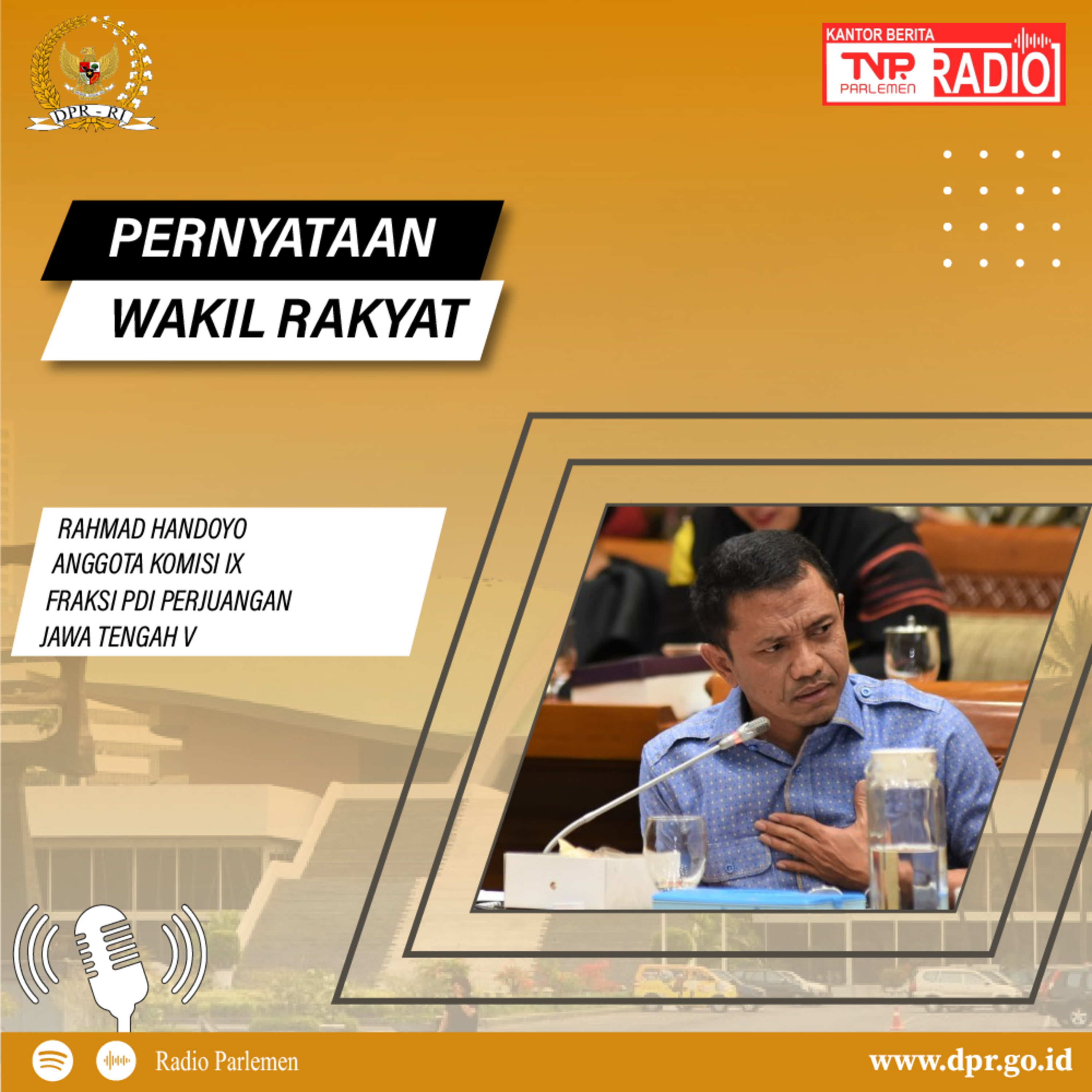 Rahmad Handoyo : Program Kamar Rawat Inap Standar (KRIS) oleh DJSN Tidak Jelas Pelaksanaannya episode artwork