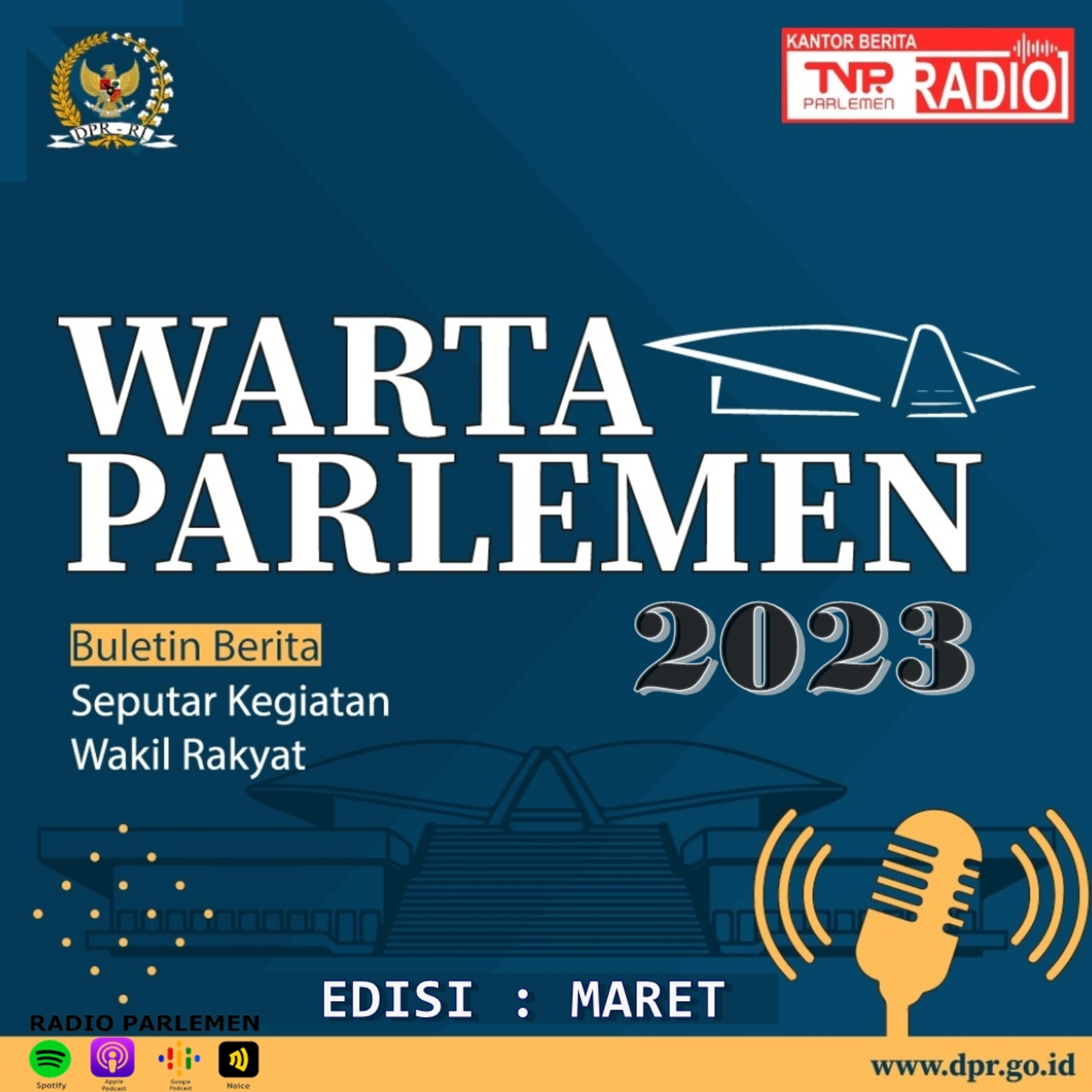 DPR RI Kembali Terpilih Menjadi Ketua SEAPAC Masa Jabatan 2023-2025. WP030323pagi episode artwork