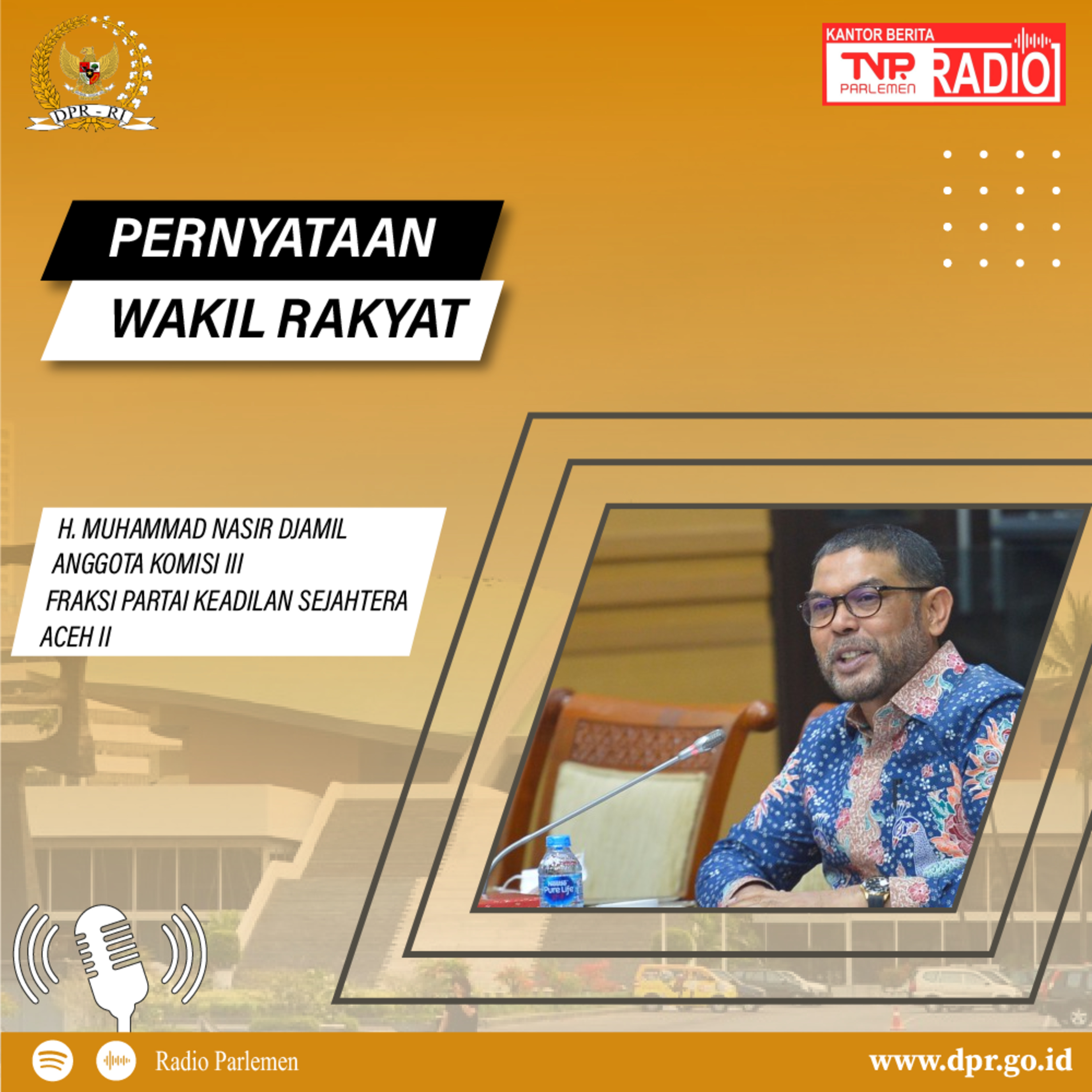 Muhammad Nasir Jamil : KPK Harus Memiliki Integritas dan Bermartabat episode artwork
