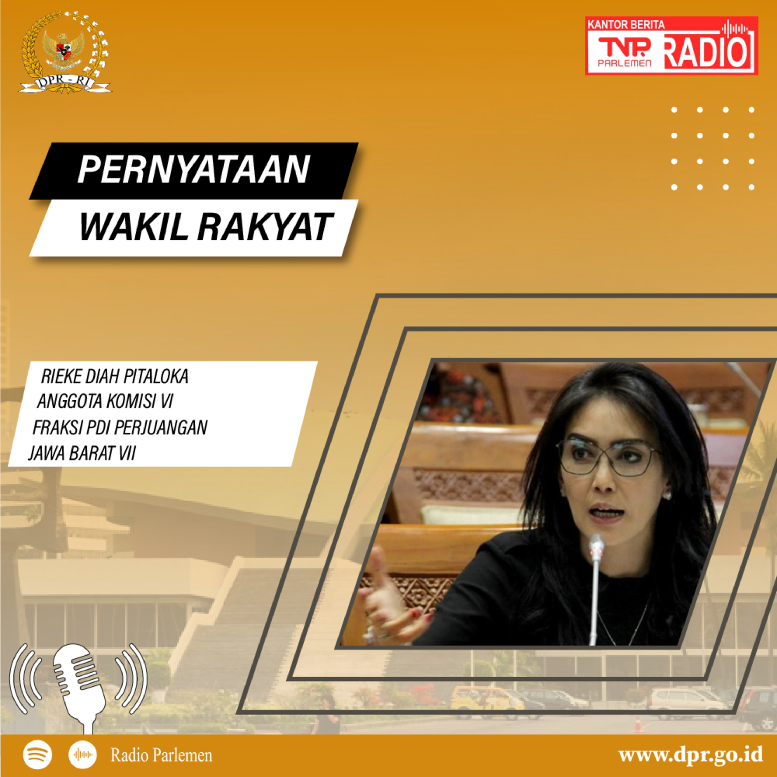Rieke Diah Pitaloka : Pos Adalah Entitas Penting untuk Pertahanan Negara episode artwork
