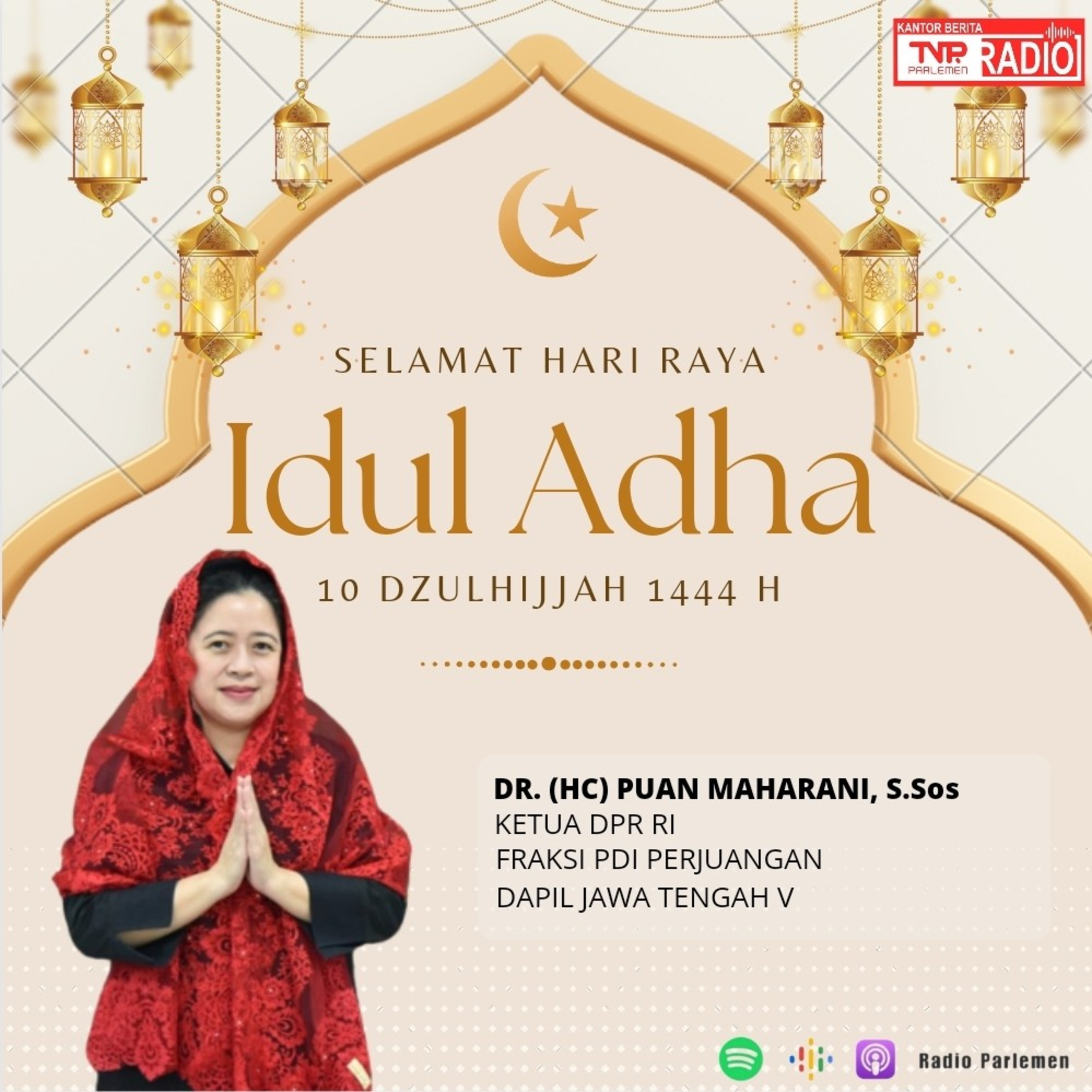 Puan Maharani : Keikhlasan dalam Berkurban adalah Wujud Rasa Syukur kepada Sang Pencipta - PSA Idul Adha 1444H episode artwork
